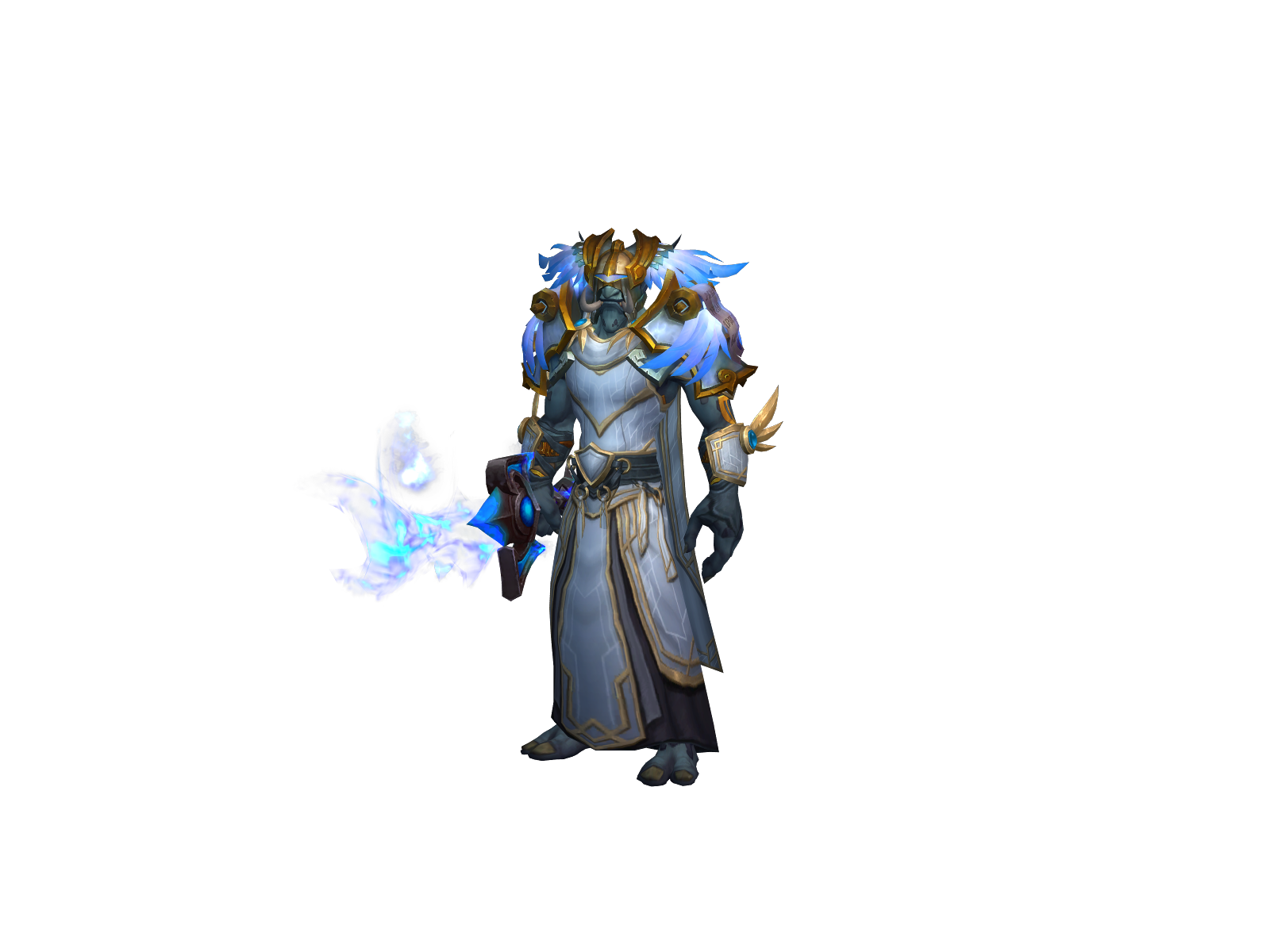 Rhenor 3D character render