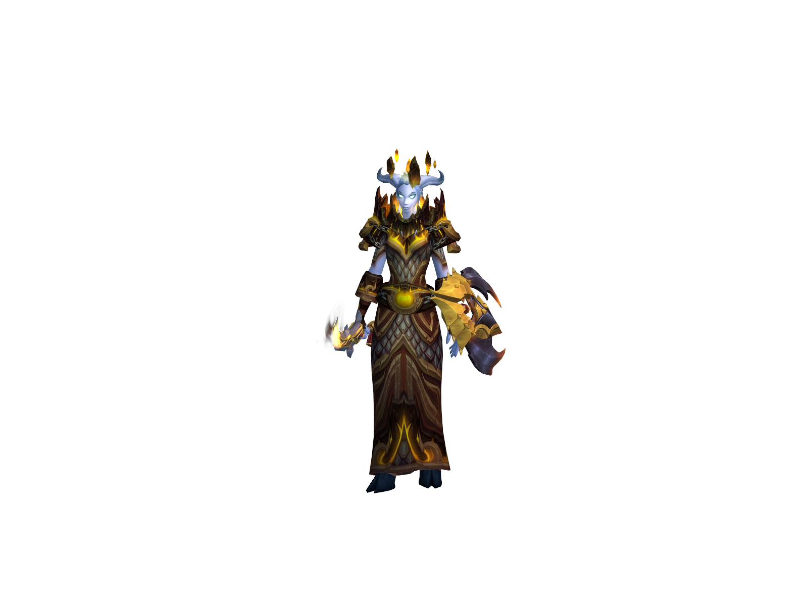 Valyriä 3D character render
