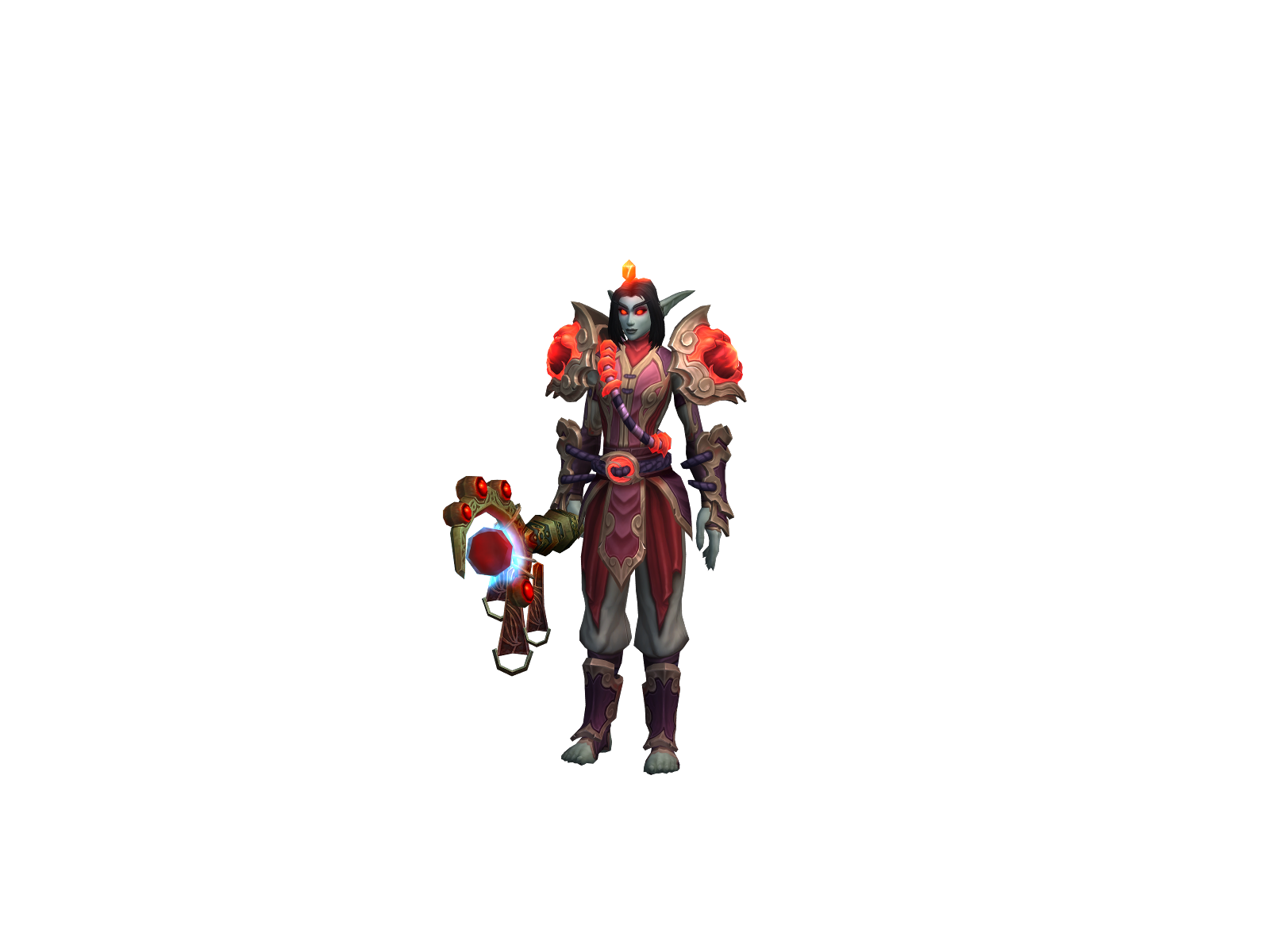 Escufion 3D character render