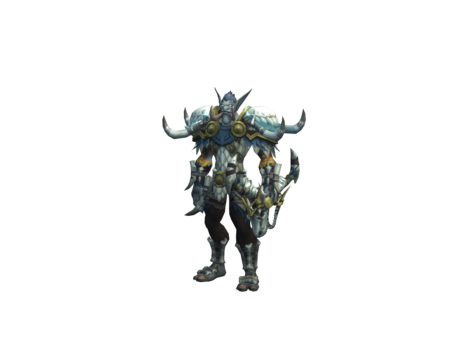 Zekgon 3D character render