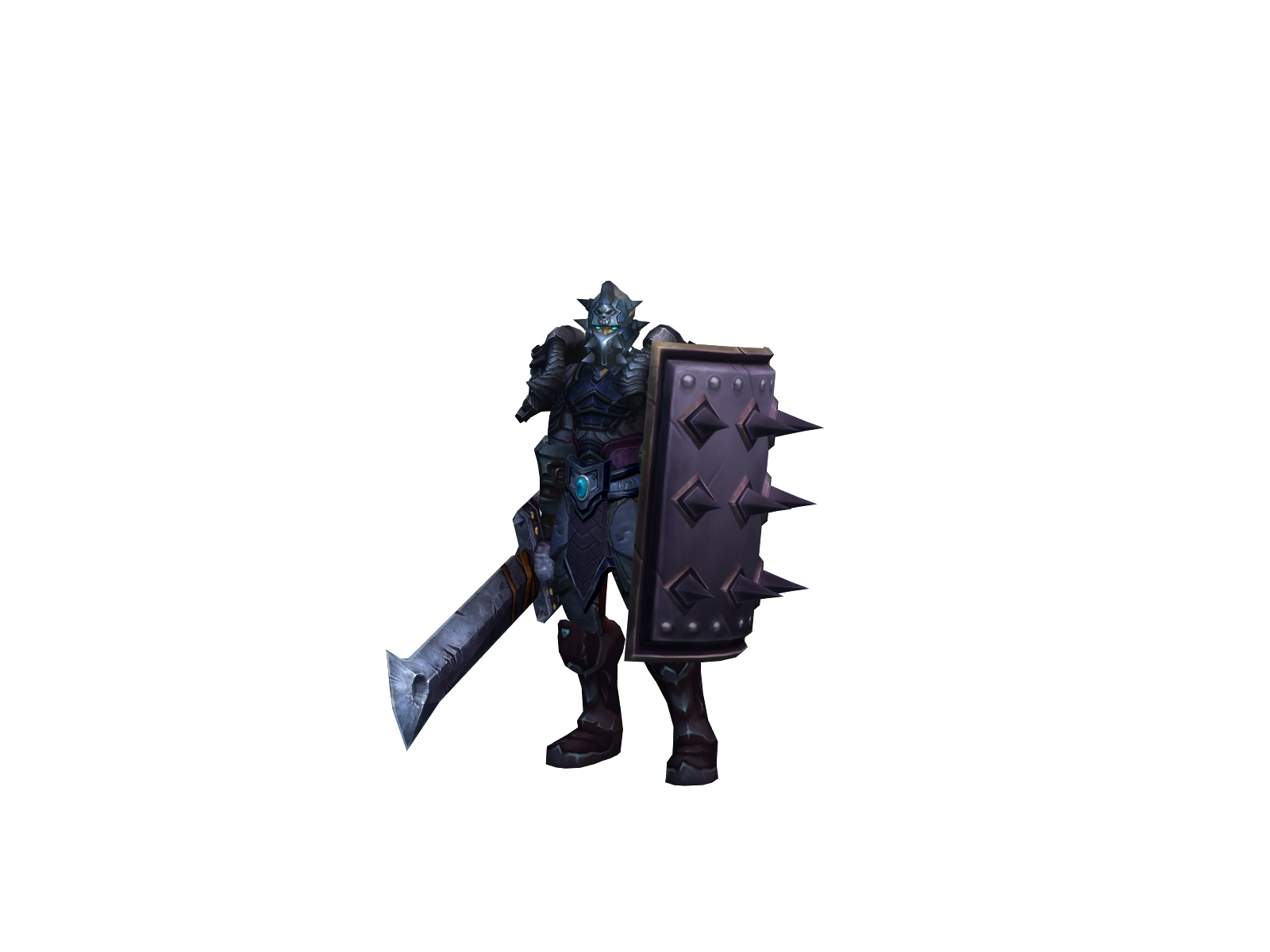 caudillo 3D character render