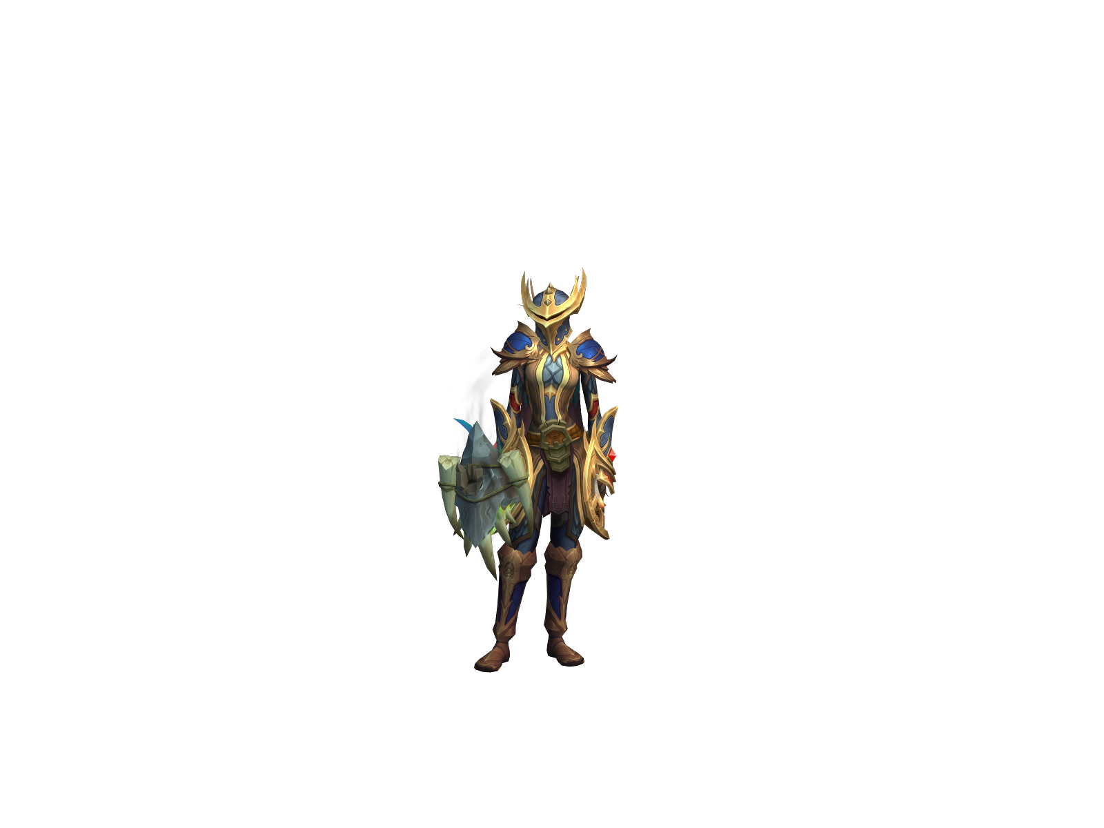 Kymairà 3D character render