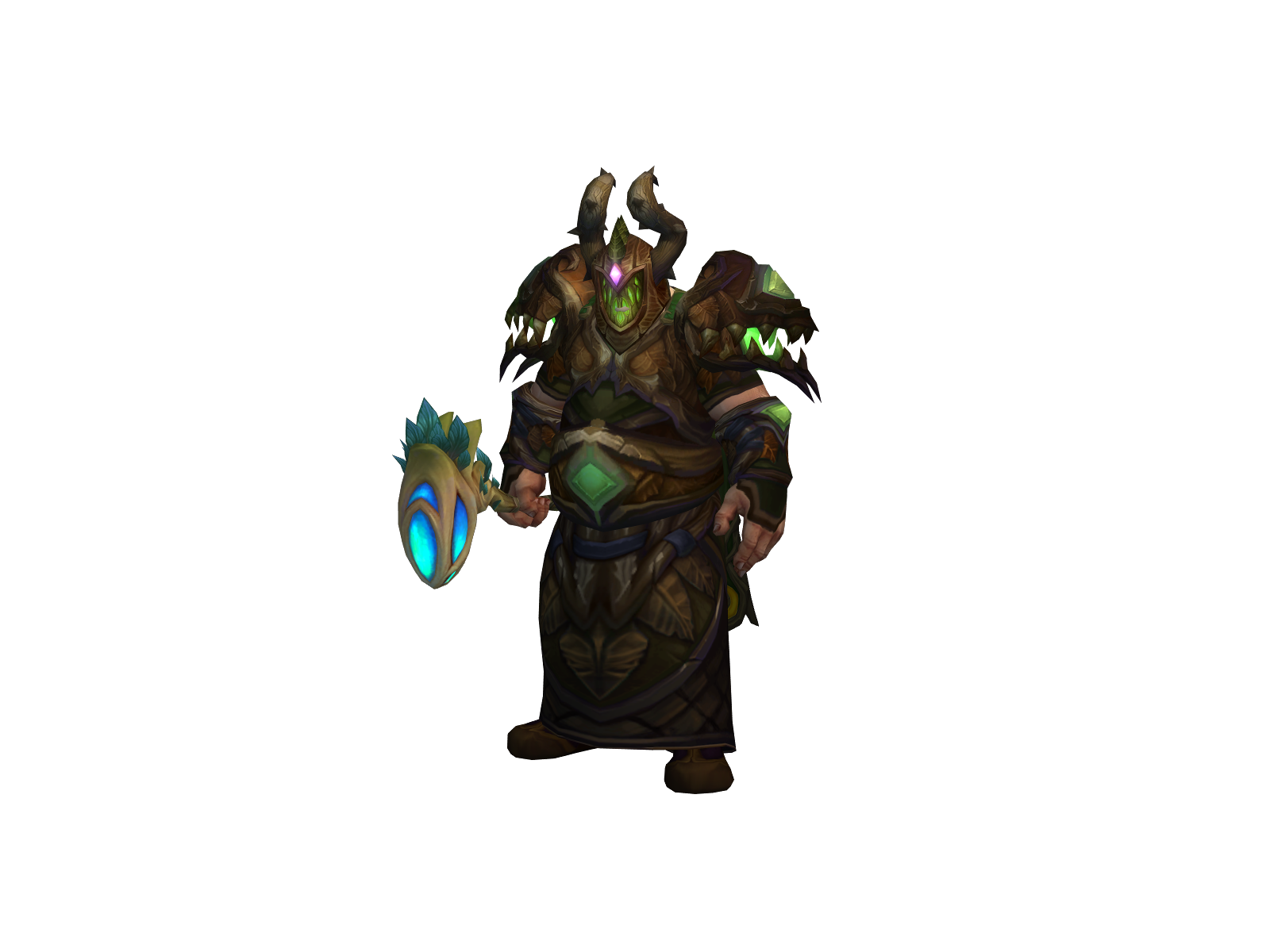 Høwdo 3D character render