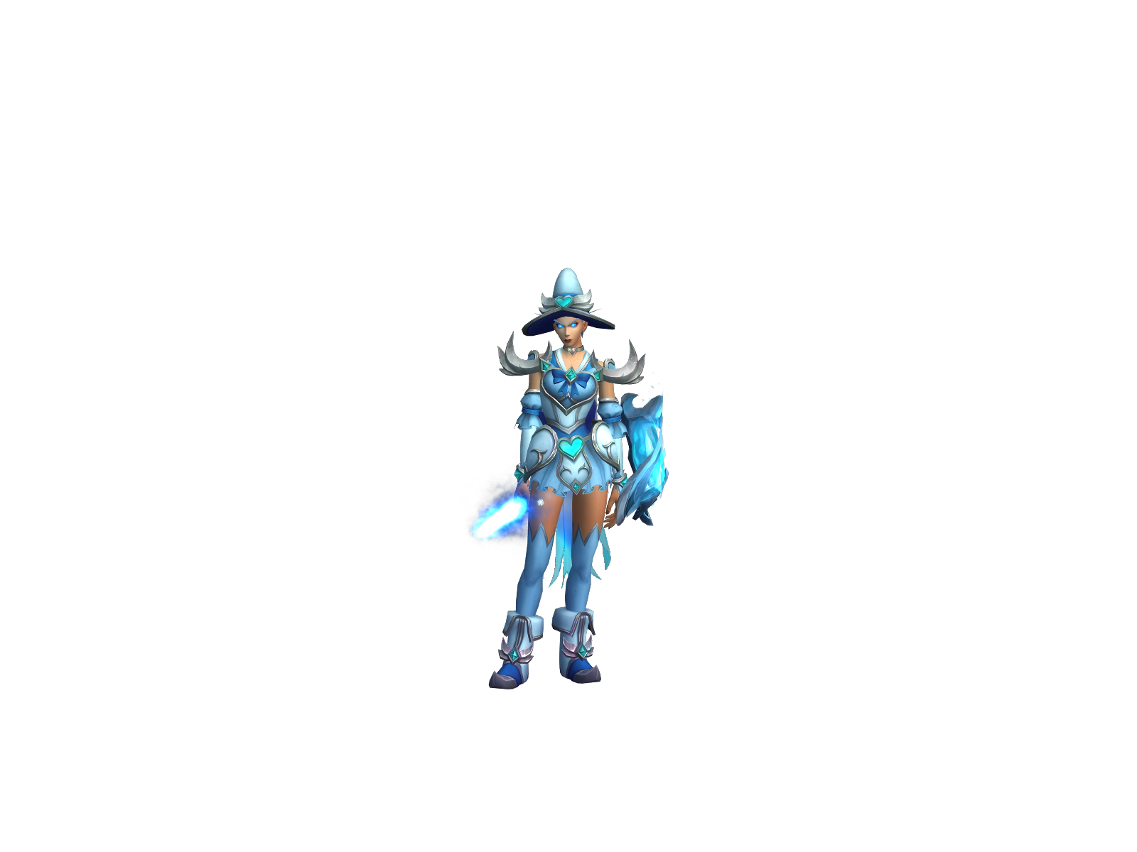 Sylãne 3D character render