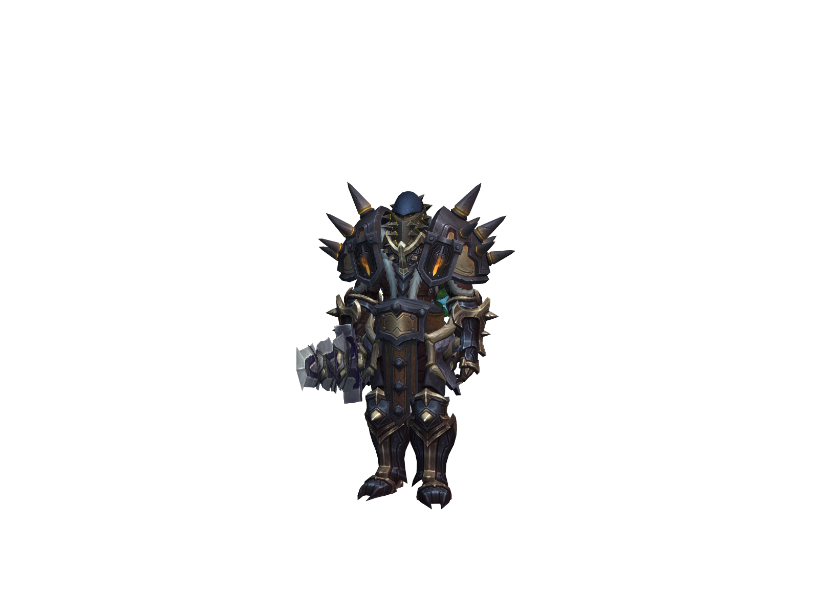 Crépurgatoir 3D character render