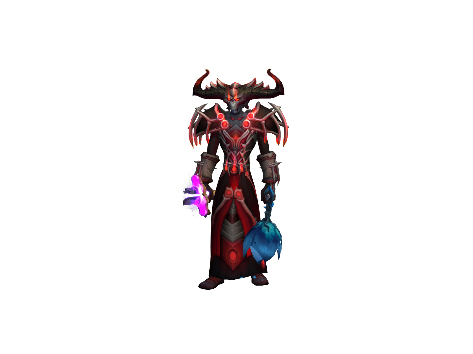 Araliel 3D character render