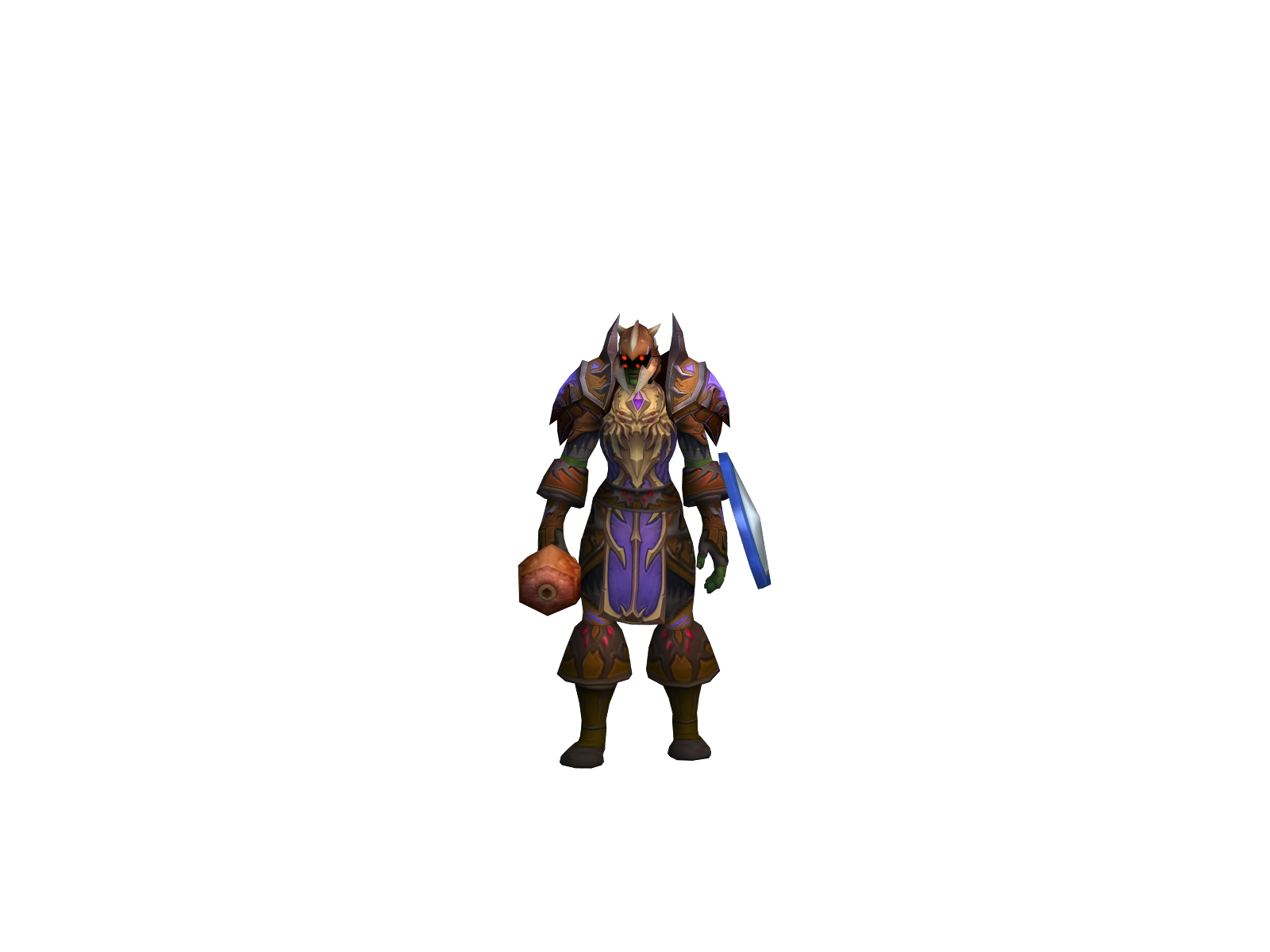 Mennephoque 3D character render