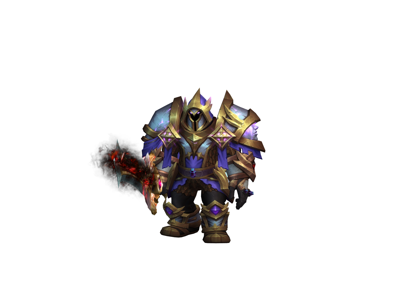 Crystelmalt 3D character render