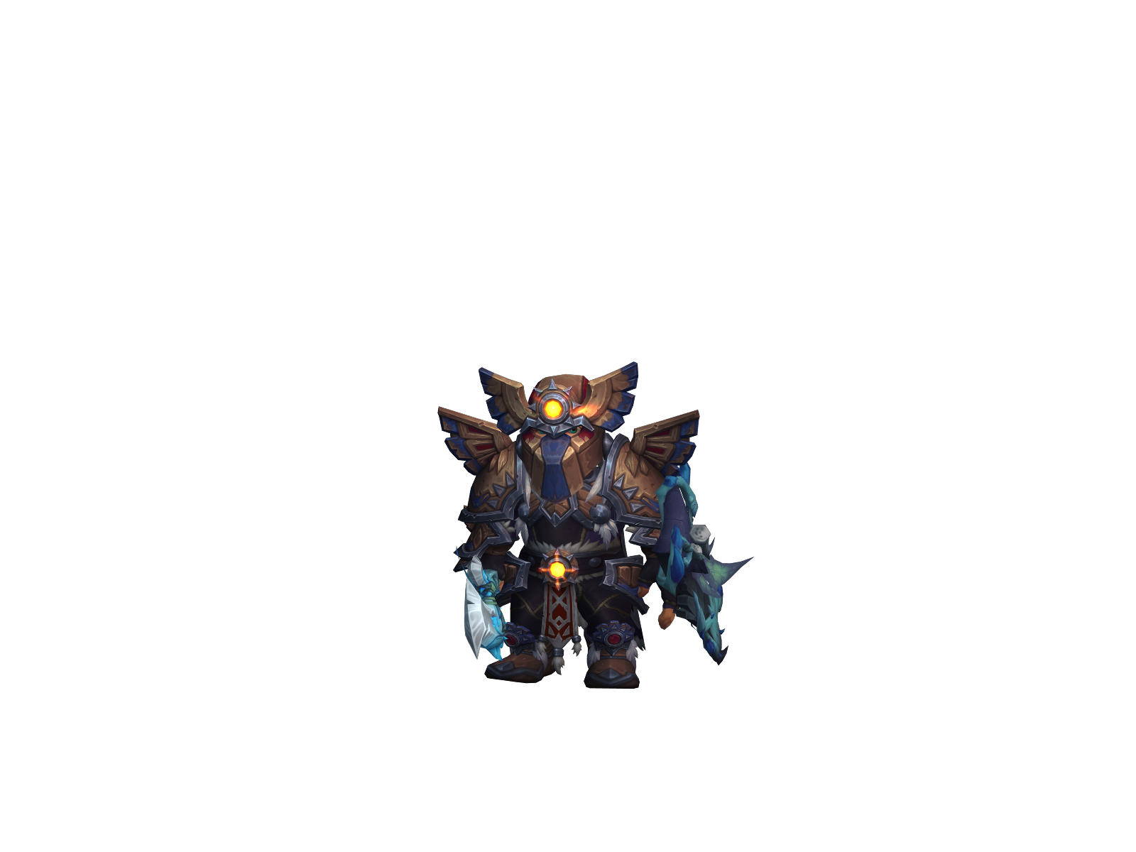Mushmushk 3D character render