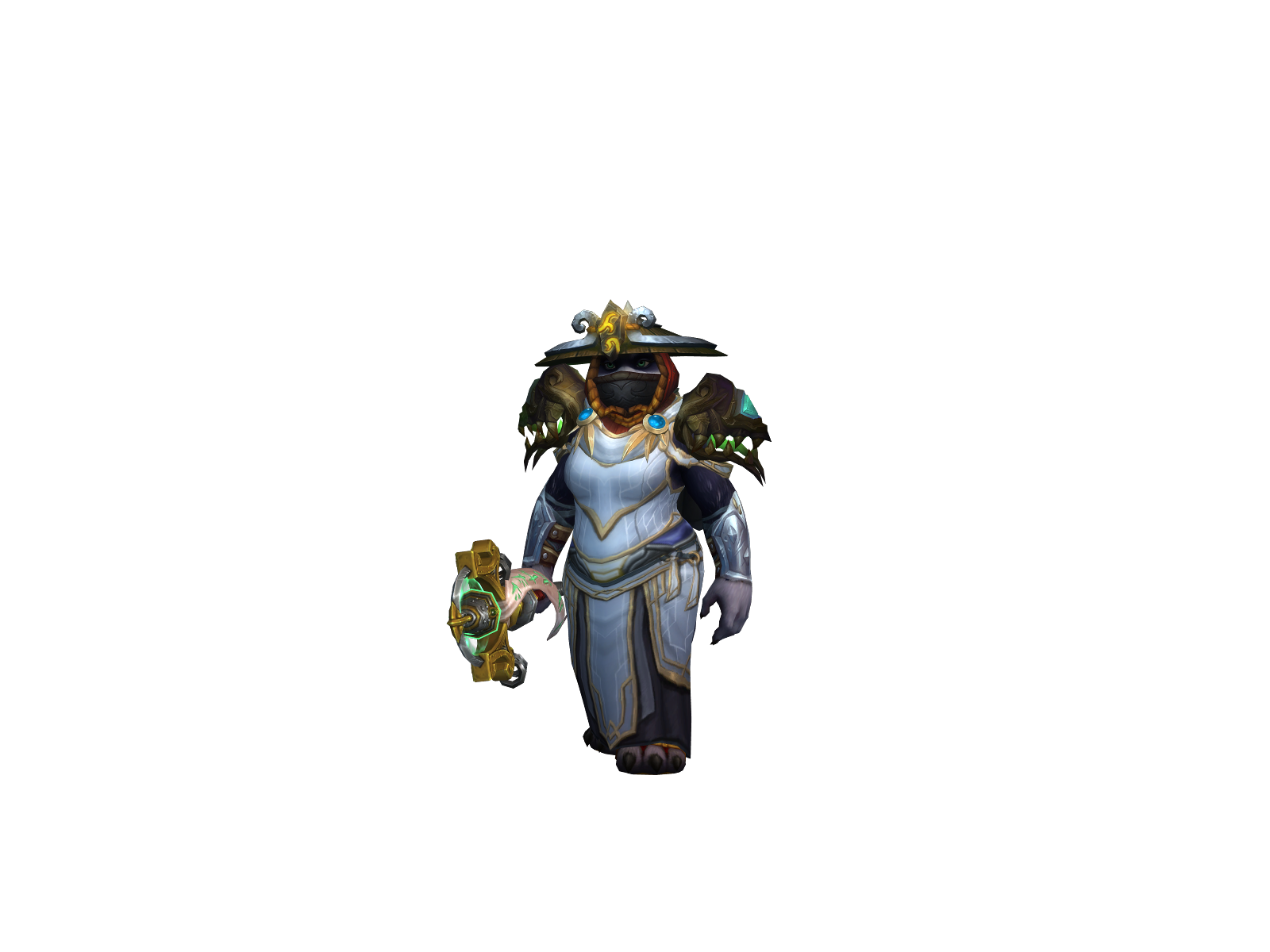 Monkeal 3D character render