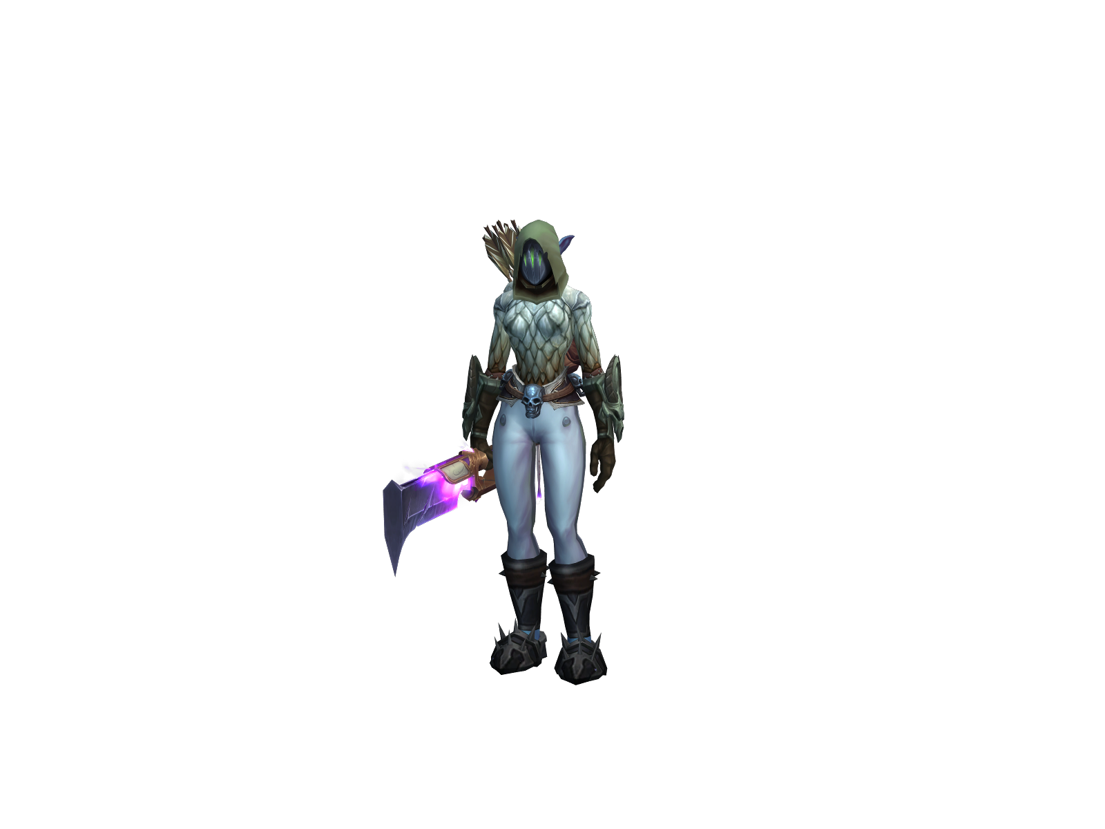 Bousnan 3D character render