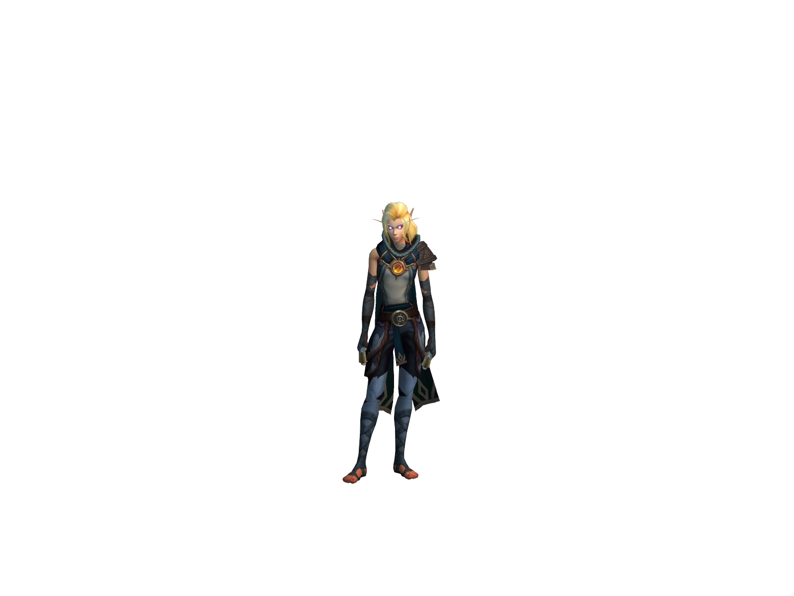 Thiaam 3D character render