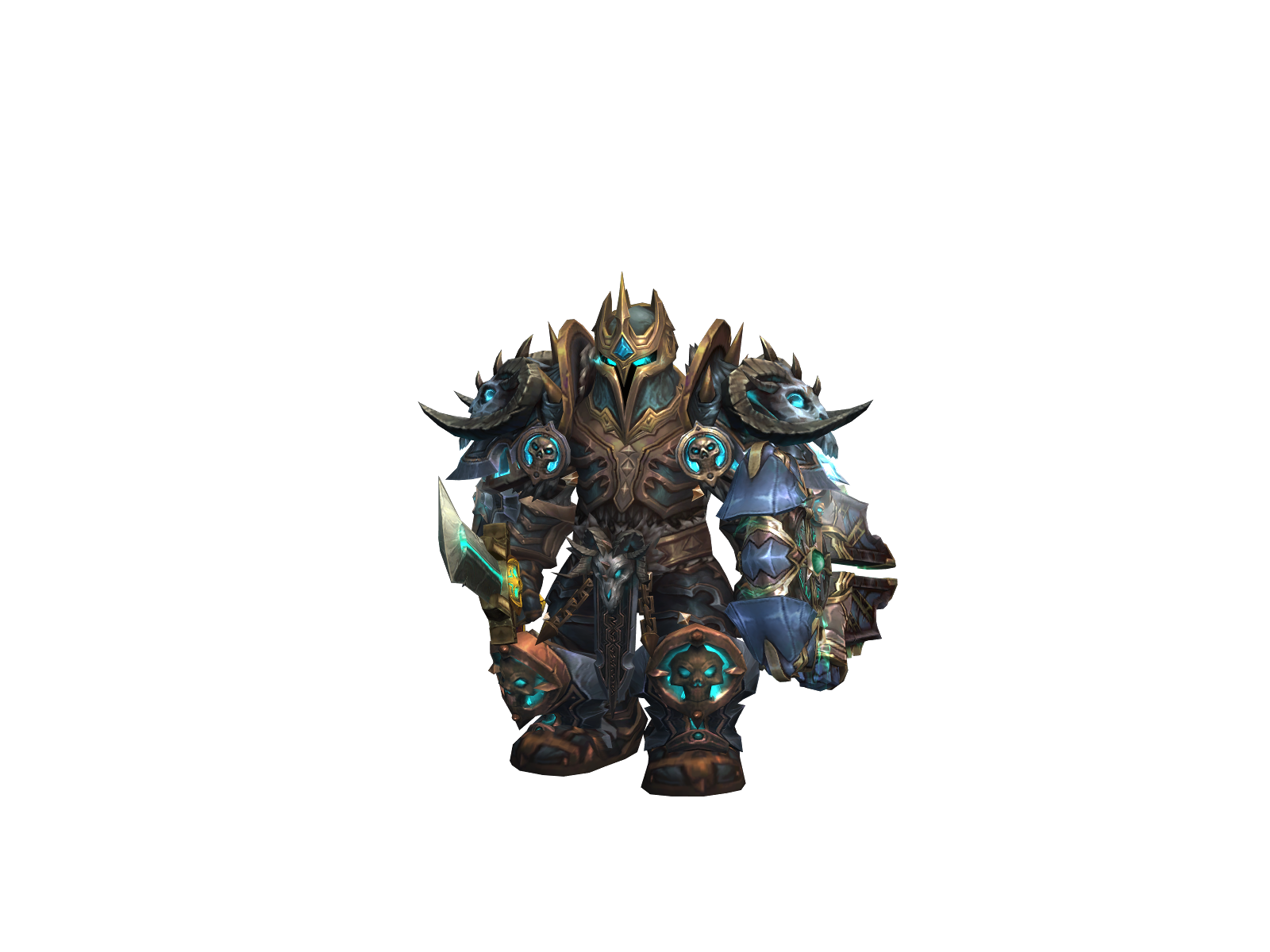 Crustyclown 3D character render