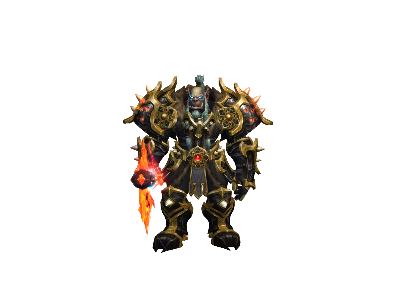 Ronktor 3D character render