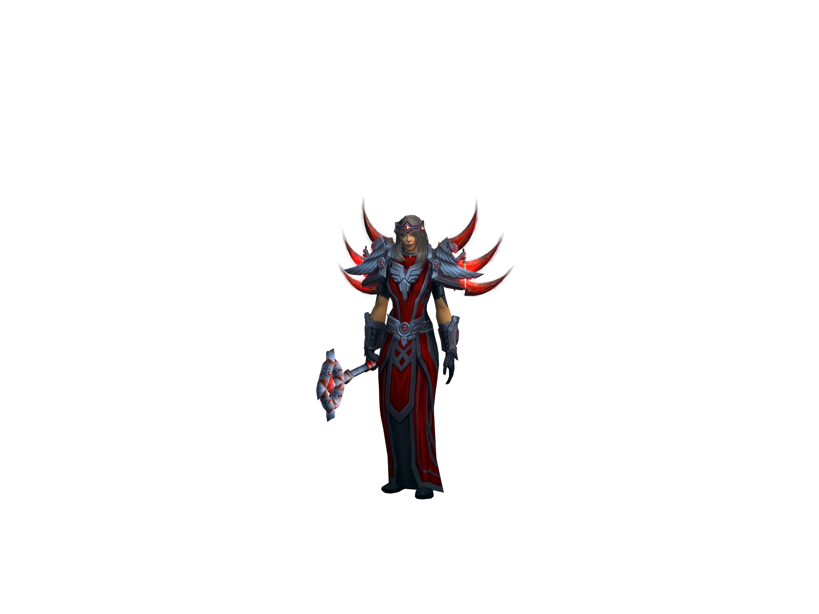 Reîki 3D character render