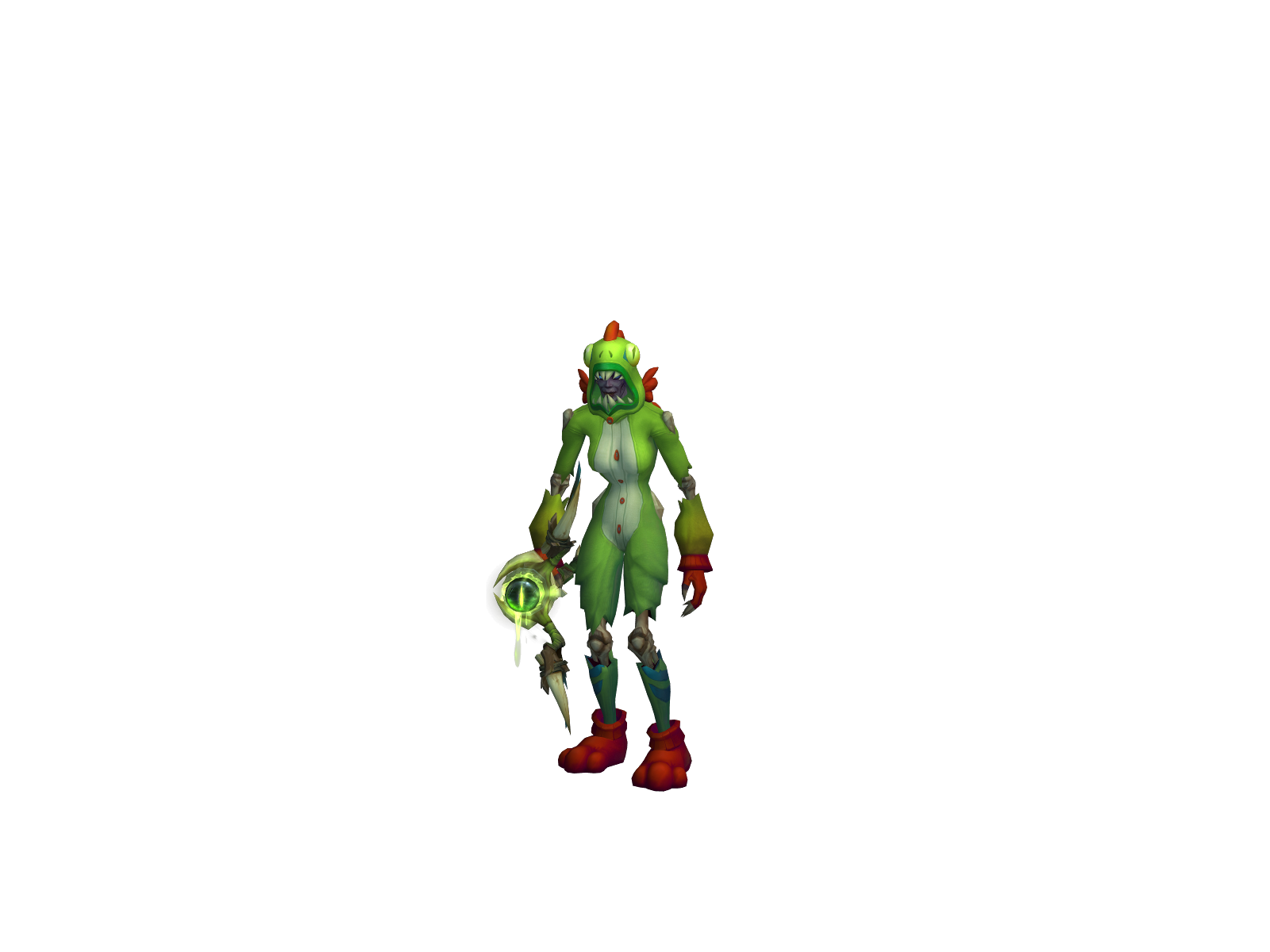Preest 3D character render
