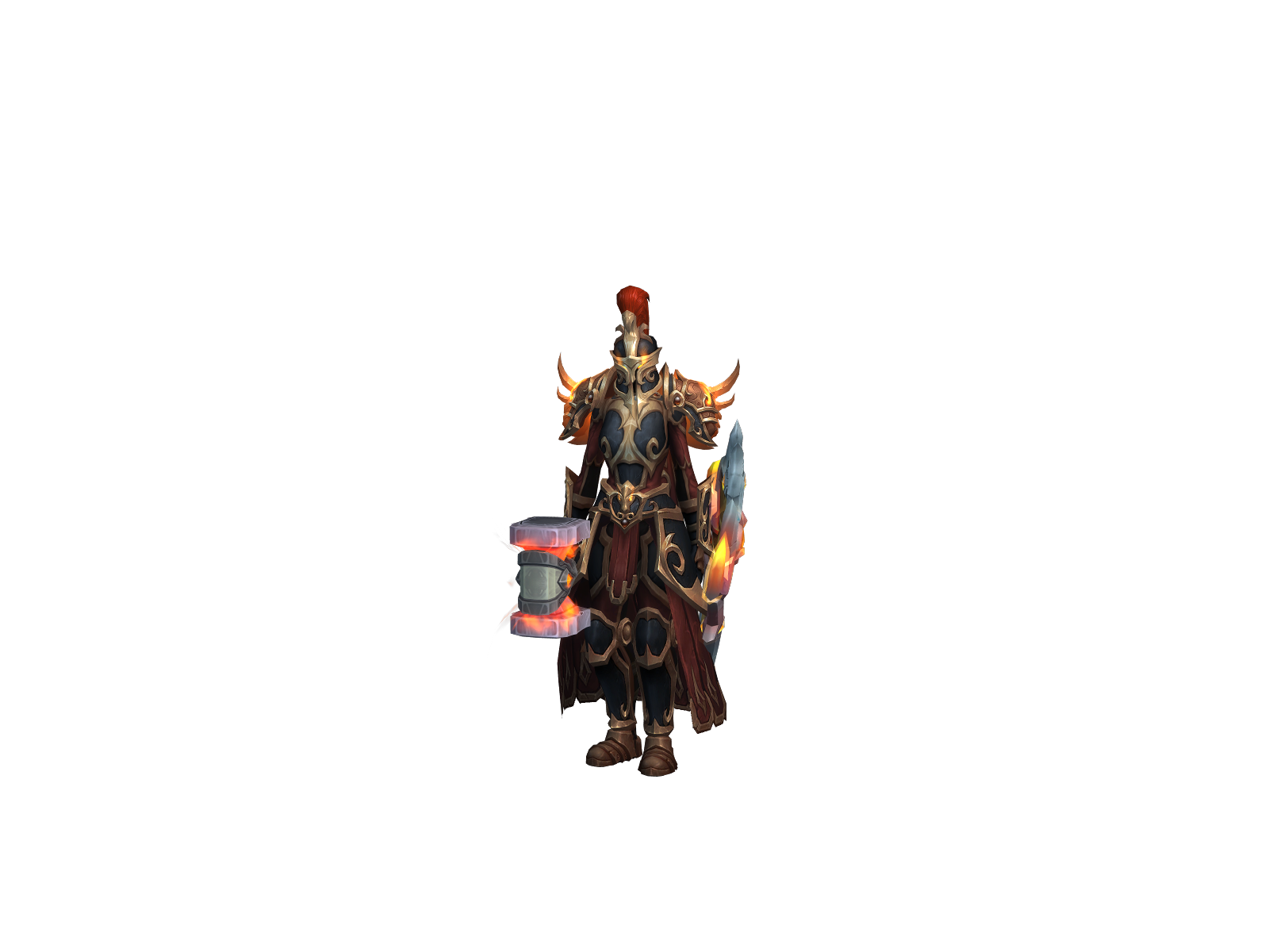 Deases 3D character render