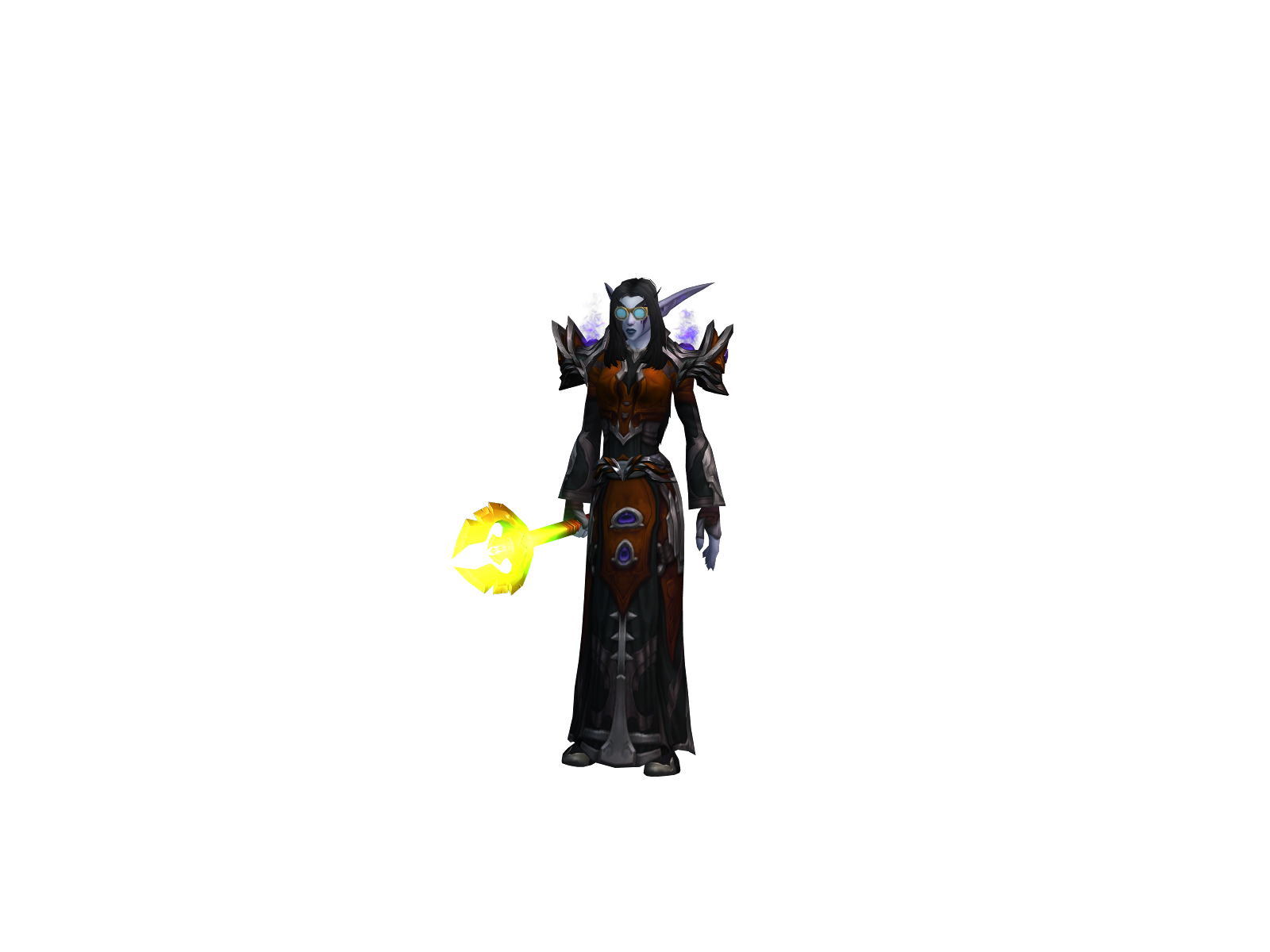 Nadøney 3D character render