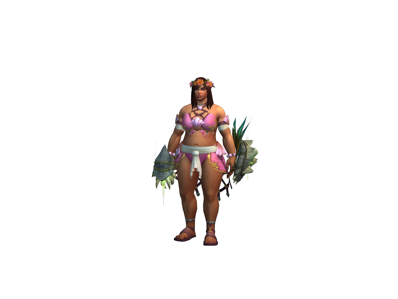 Dëltårië 3D character render