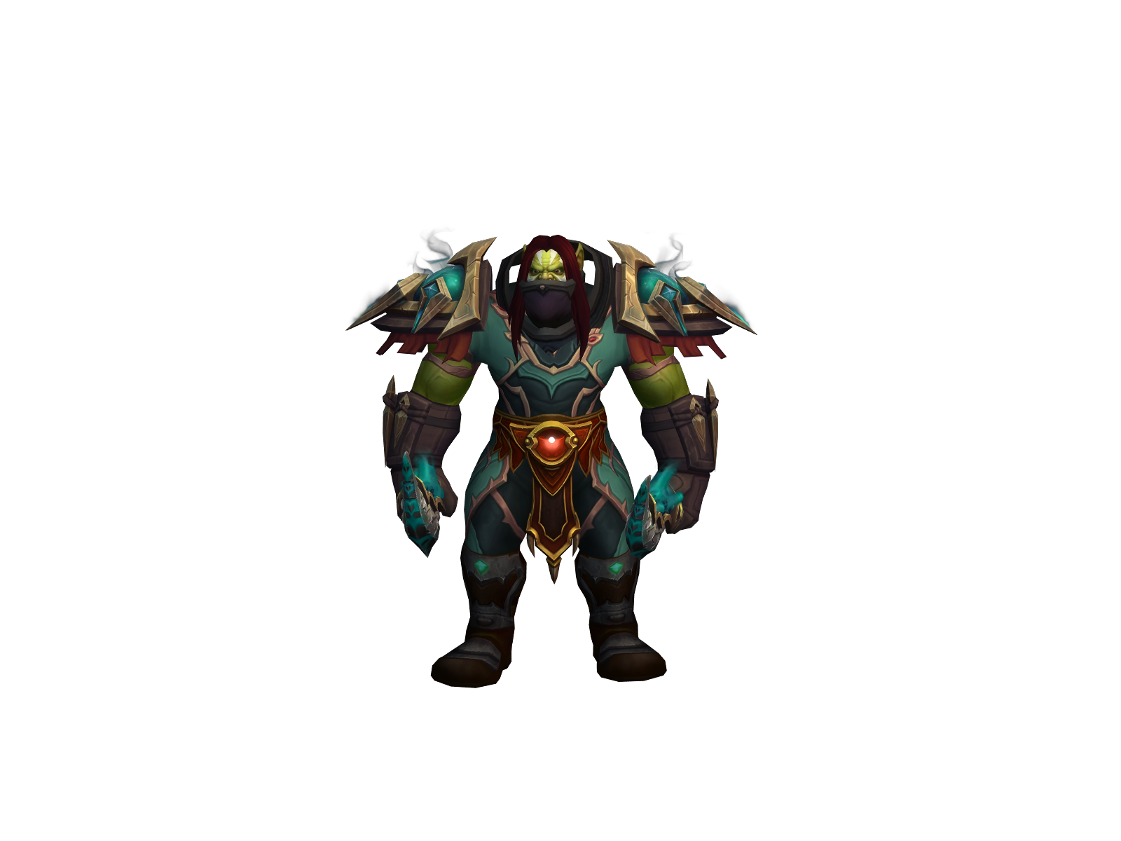Ibikî 3D character render