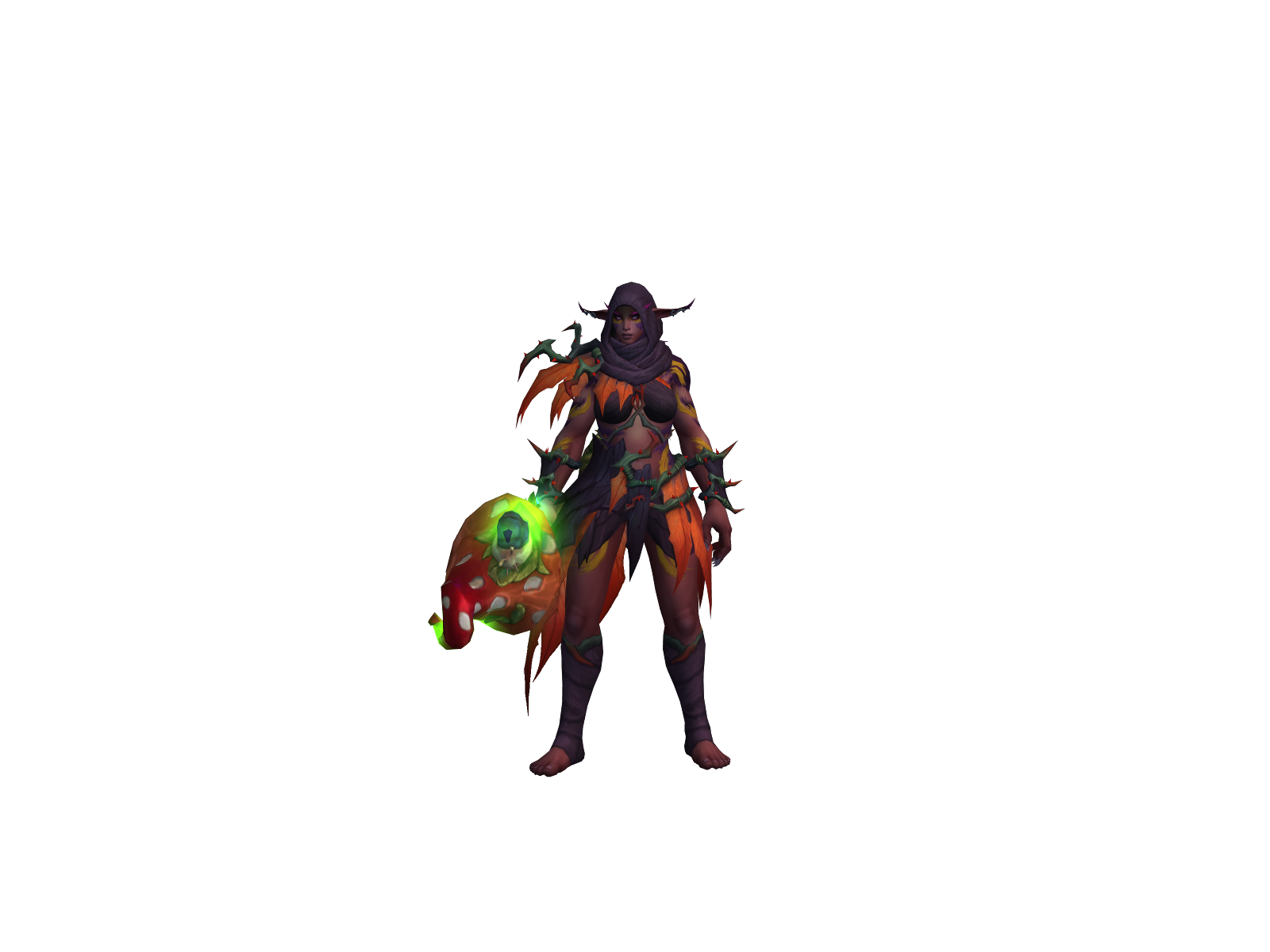 Ménekrit 3D character render