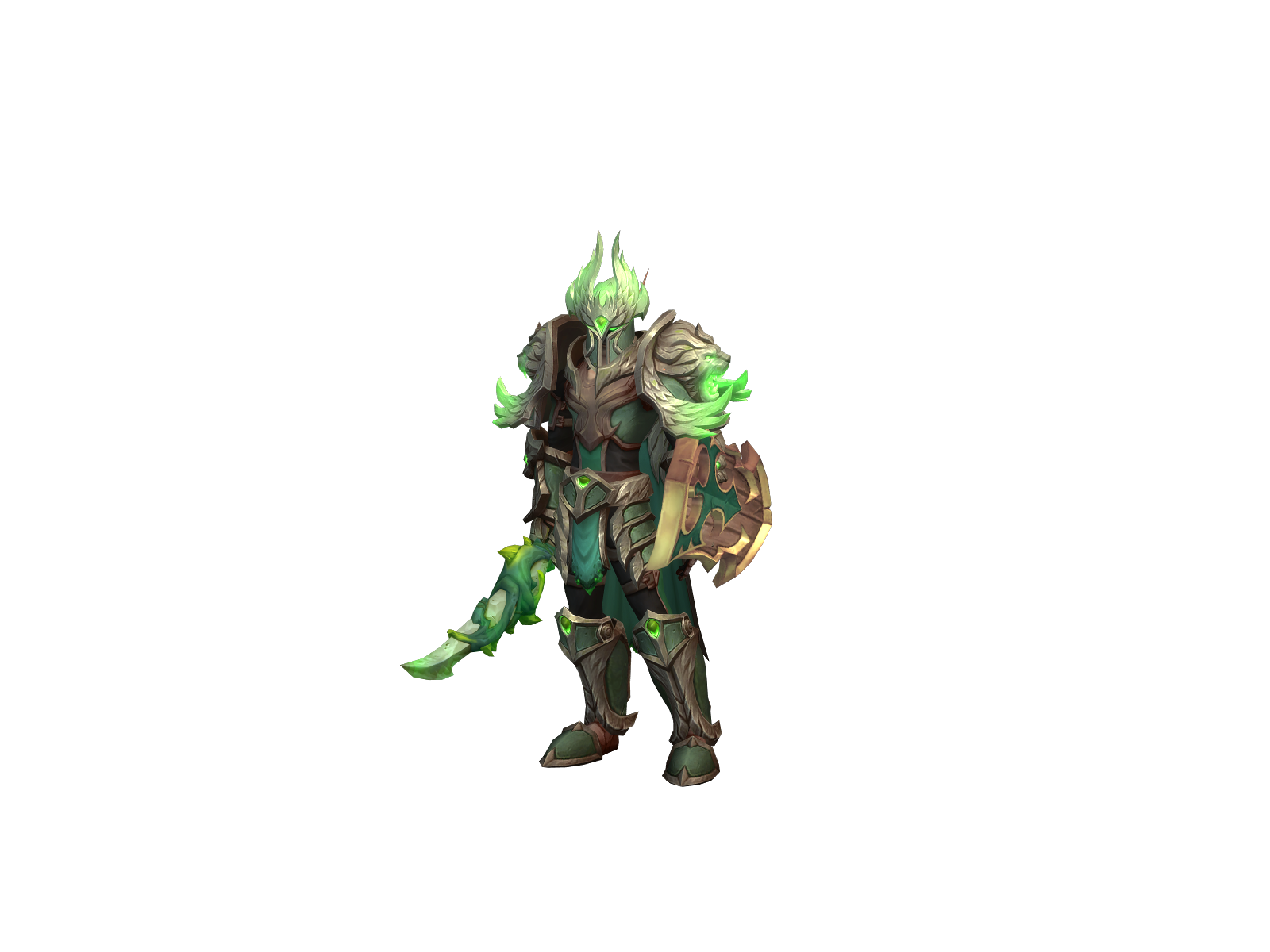 Açhille 3D character render