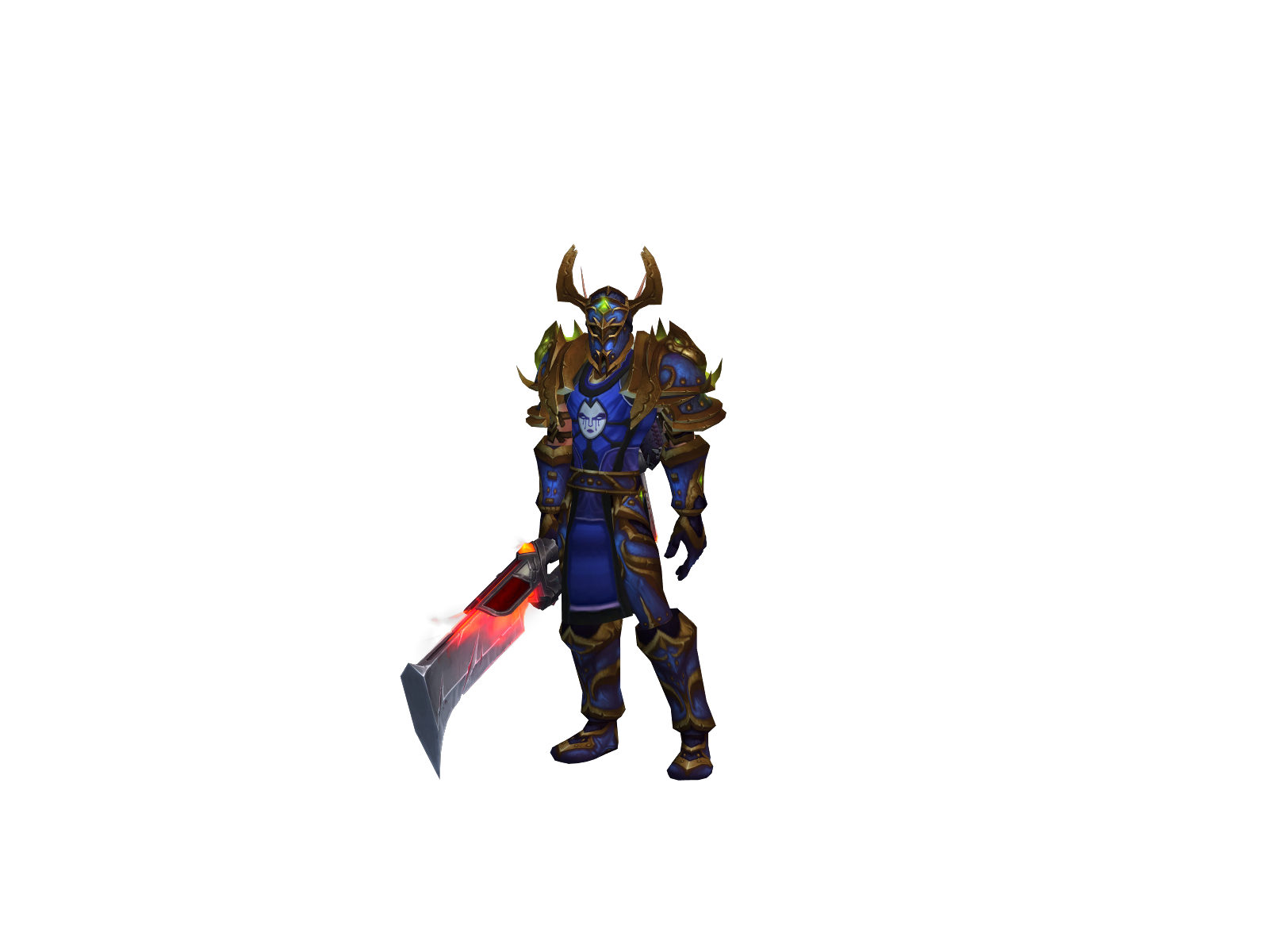 Eldrims 3D character render