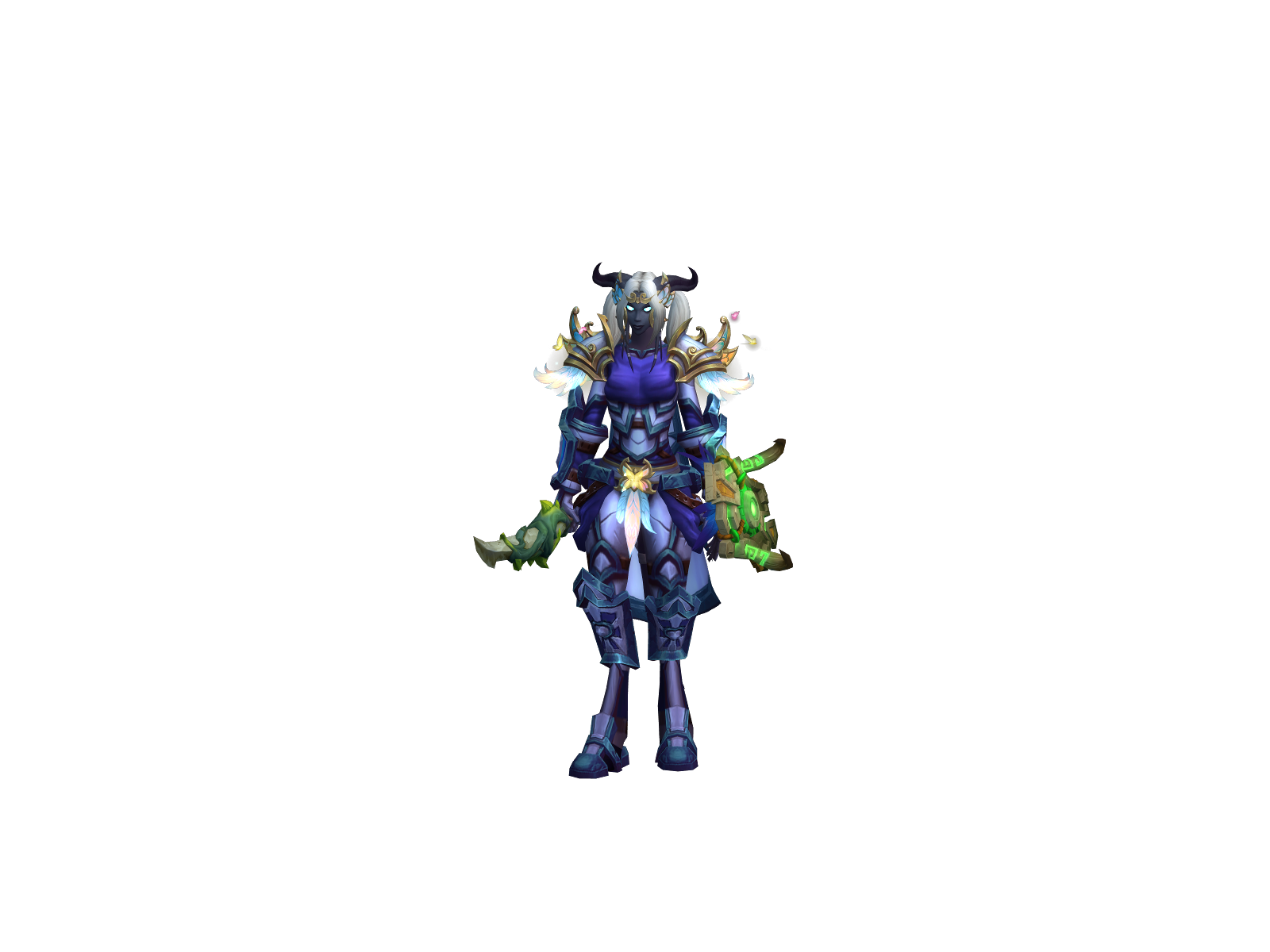 Solaryna 3D character render