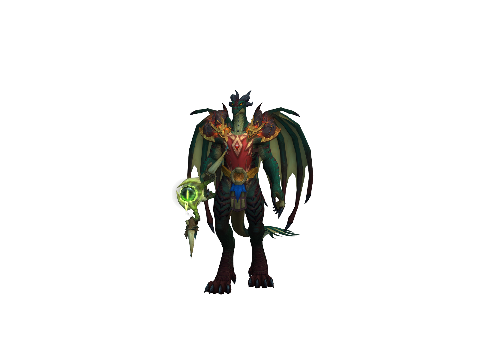Malwïm 3D character render