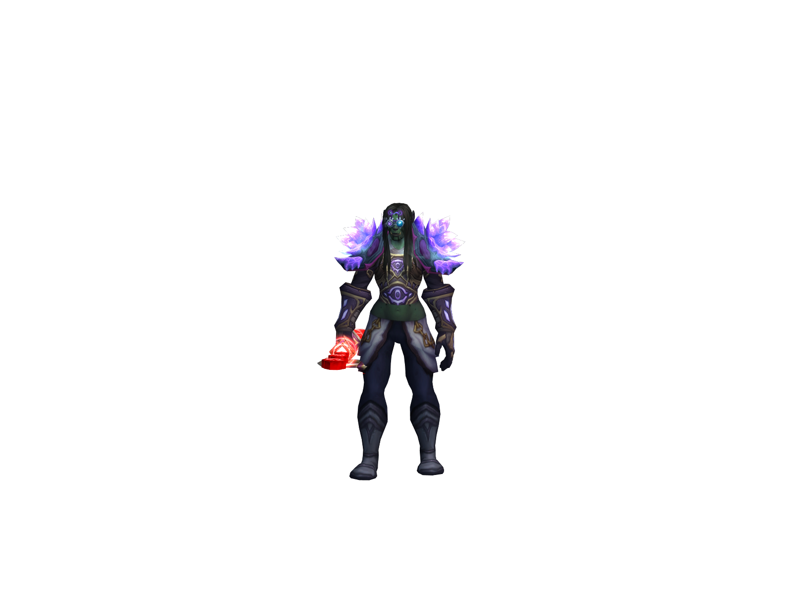 Melâkeen 3D character render