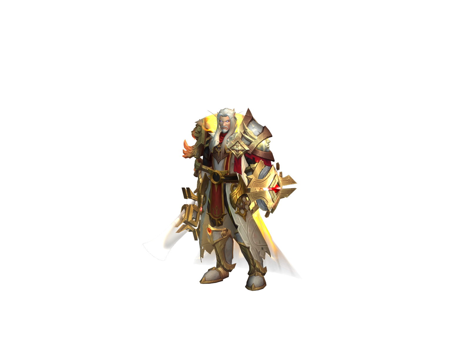 Kratós 3D character render