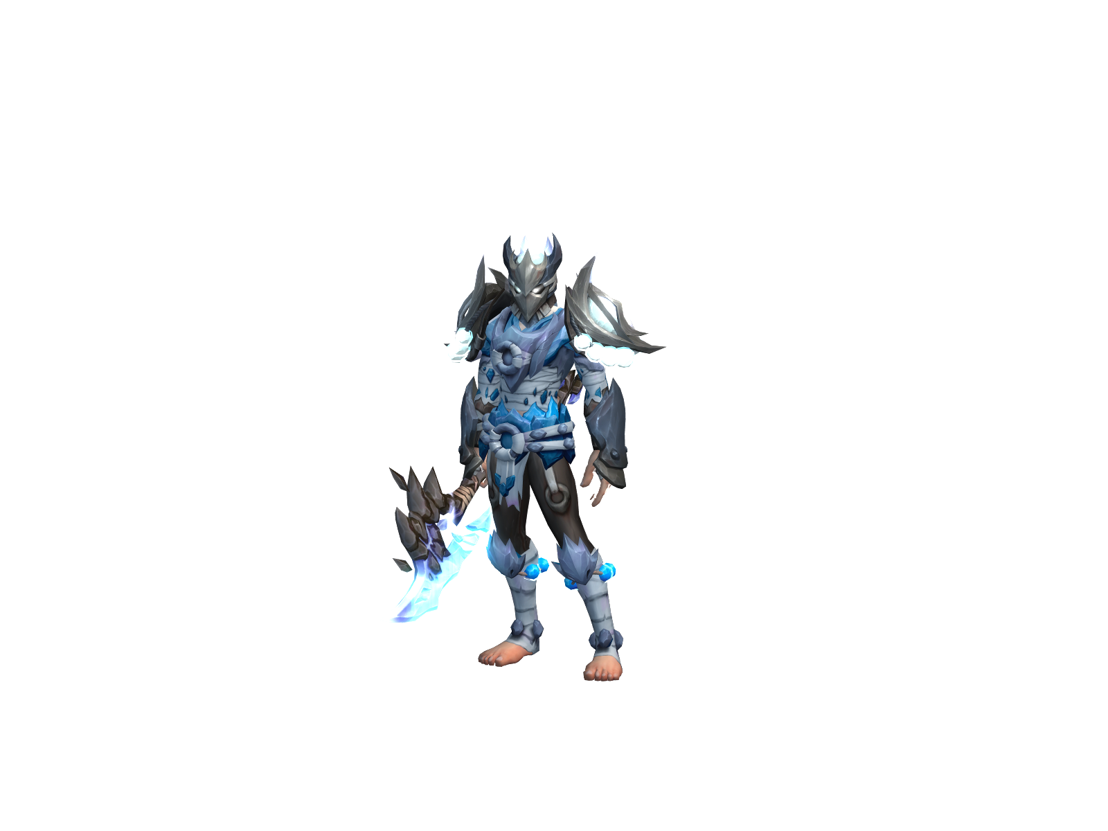 Leecebru 3D character render