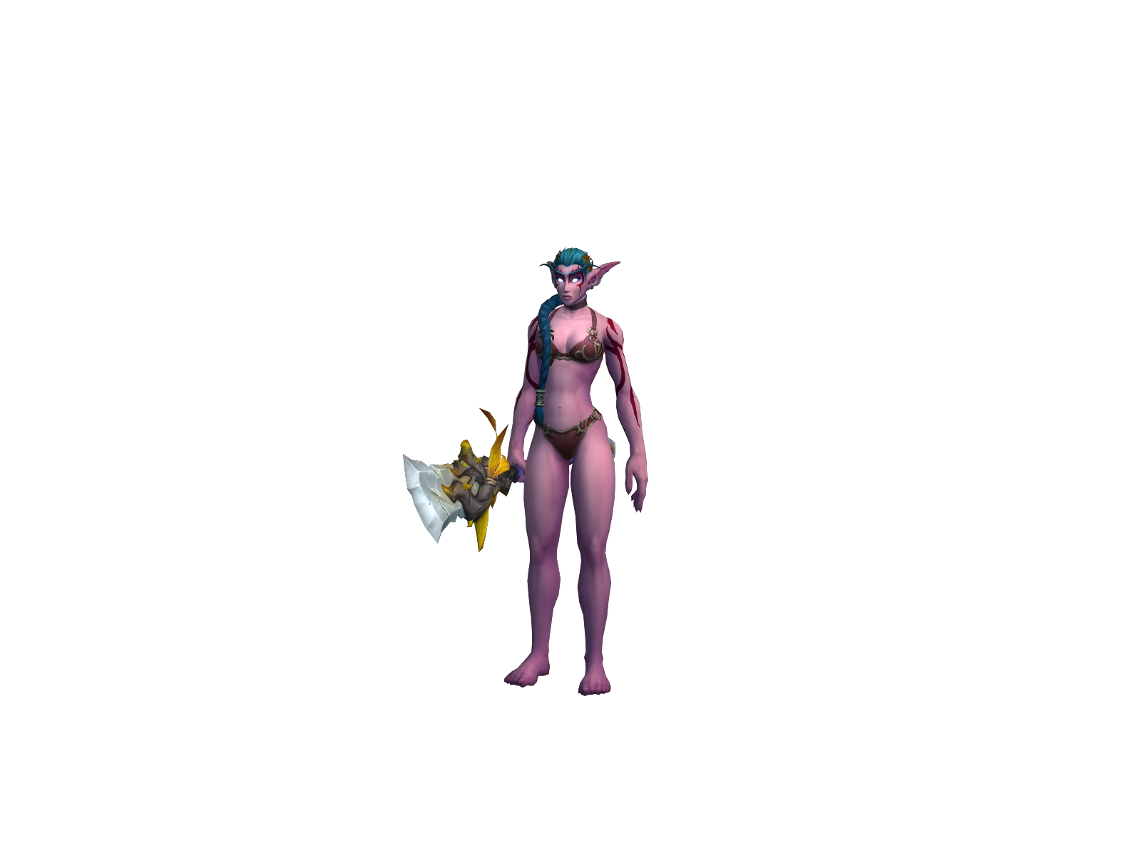 Cadaric 3D character render
