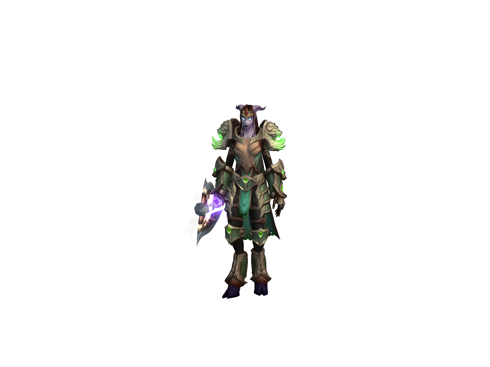 Lysandras 3D character render