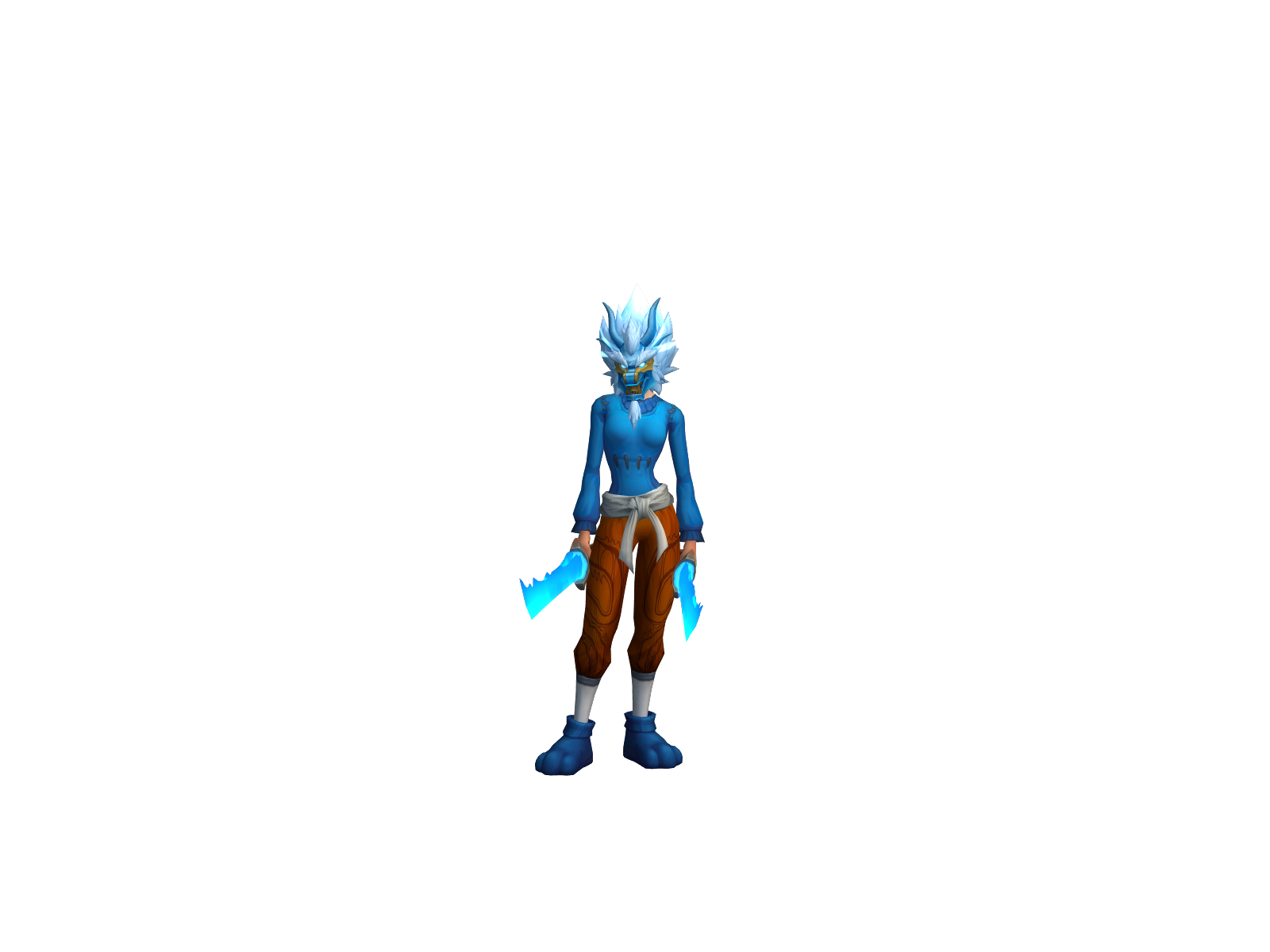 Mounight 3D character render