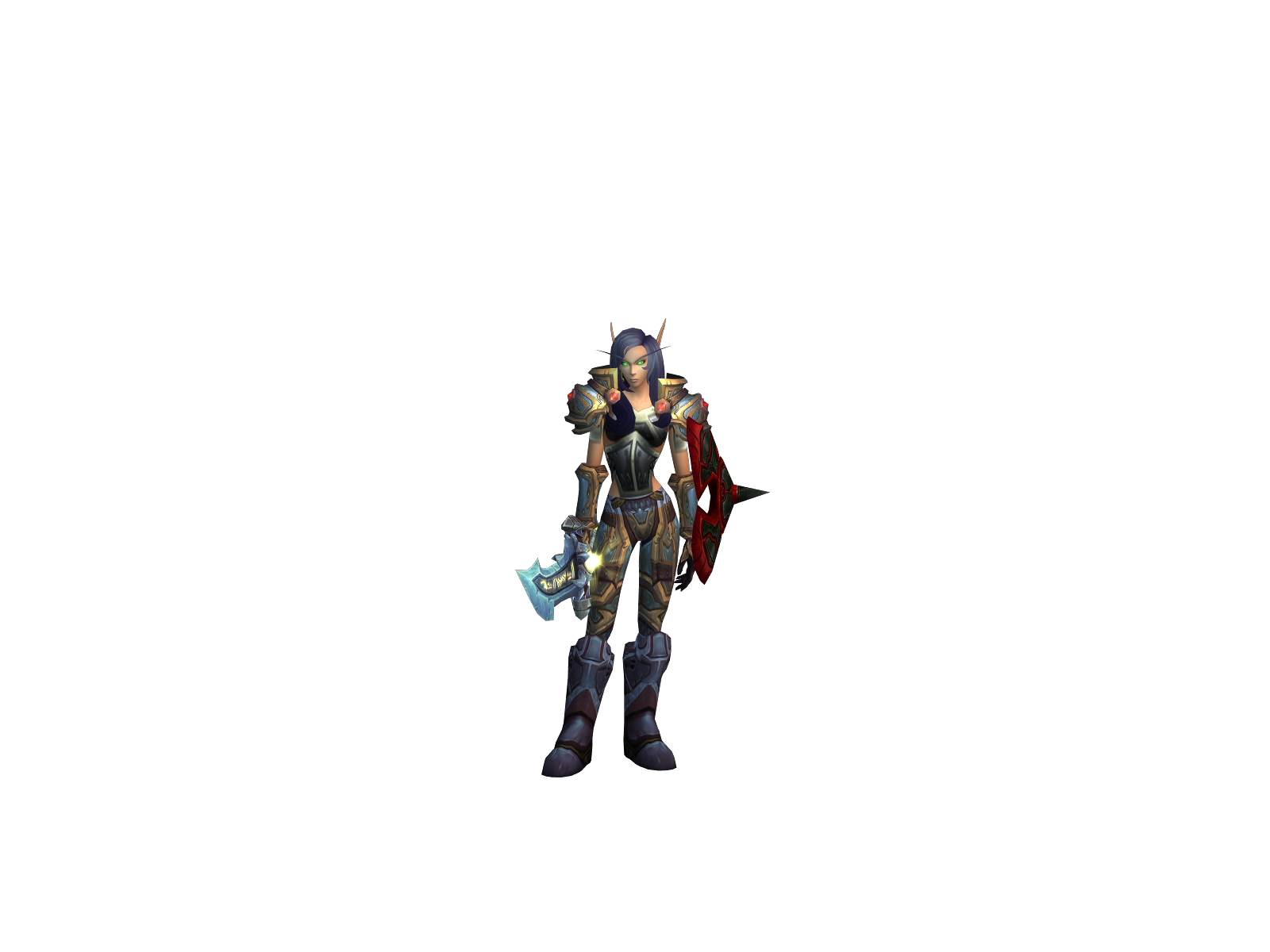 Holybone 3D character render