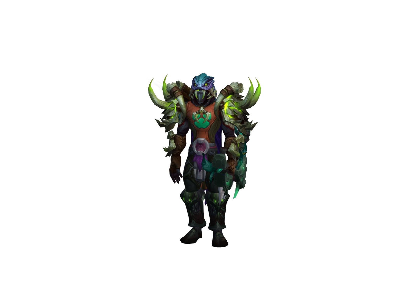 Electrastar 3D character render