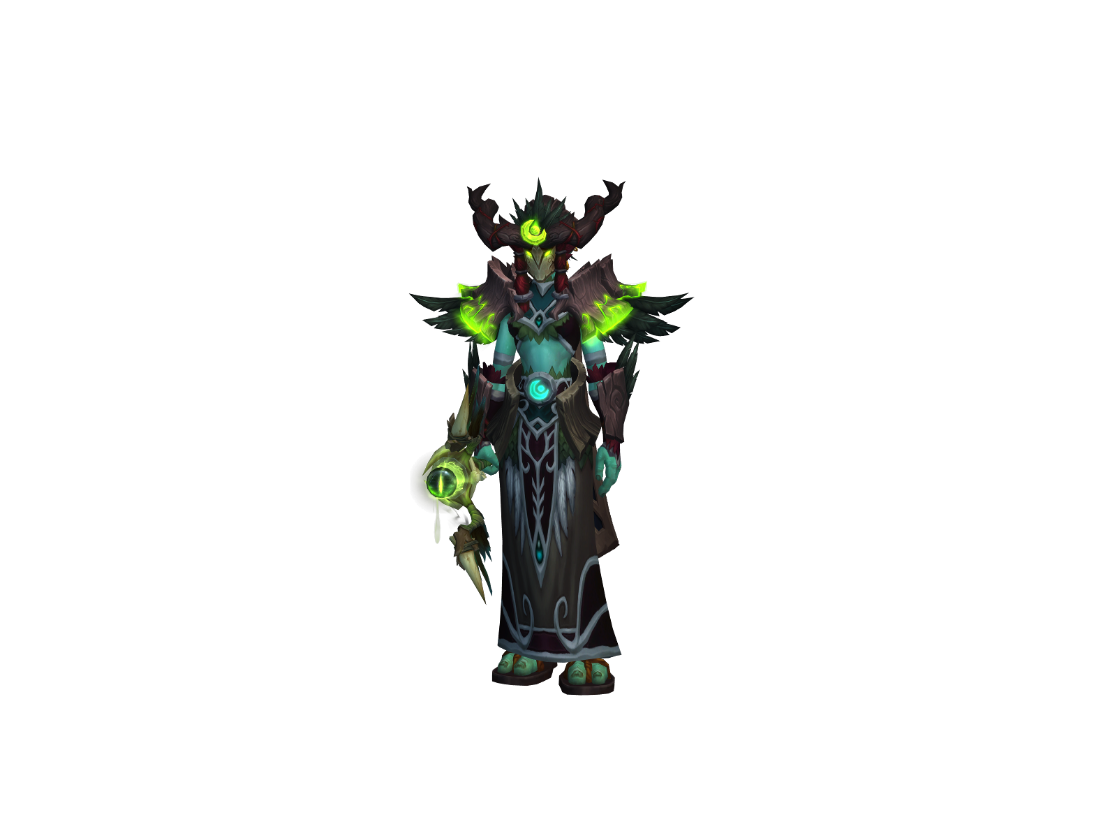 Lagarta 3D character render