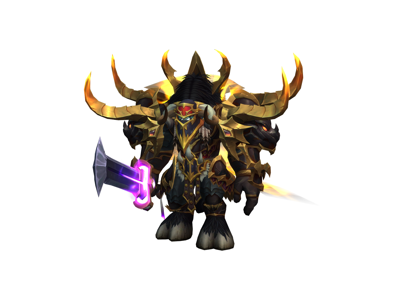 Bangui 3D character render