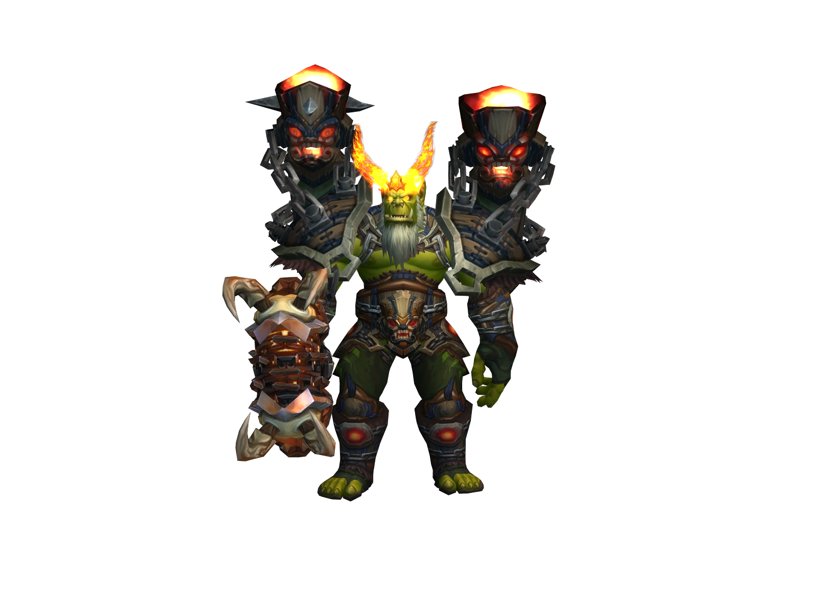 Telneck 3D character render