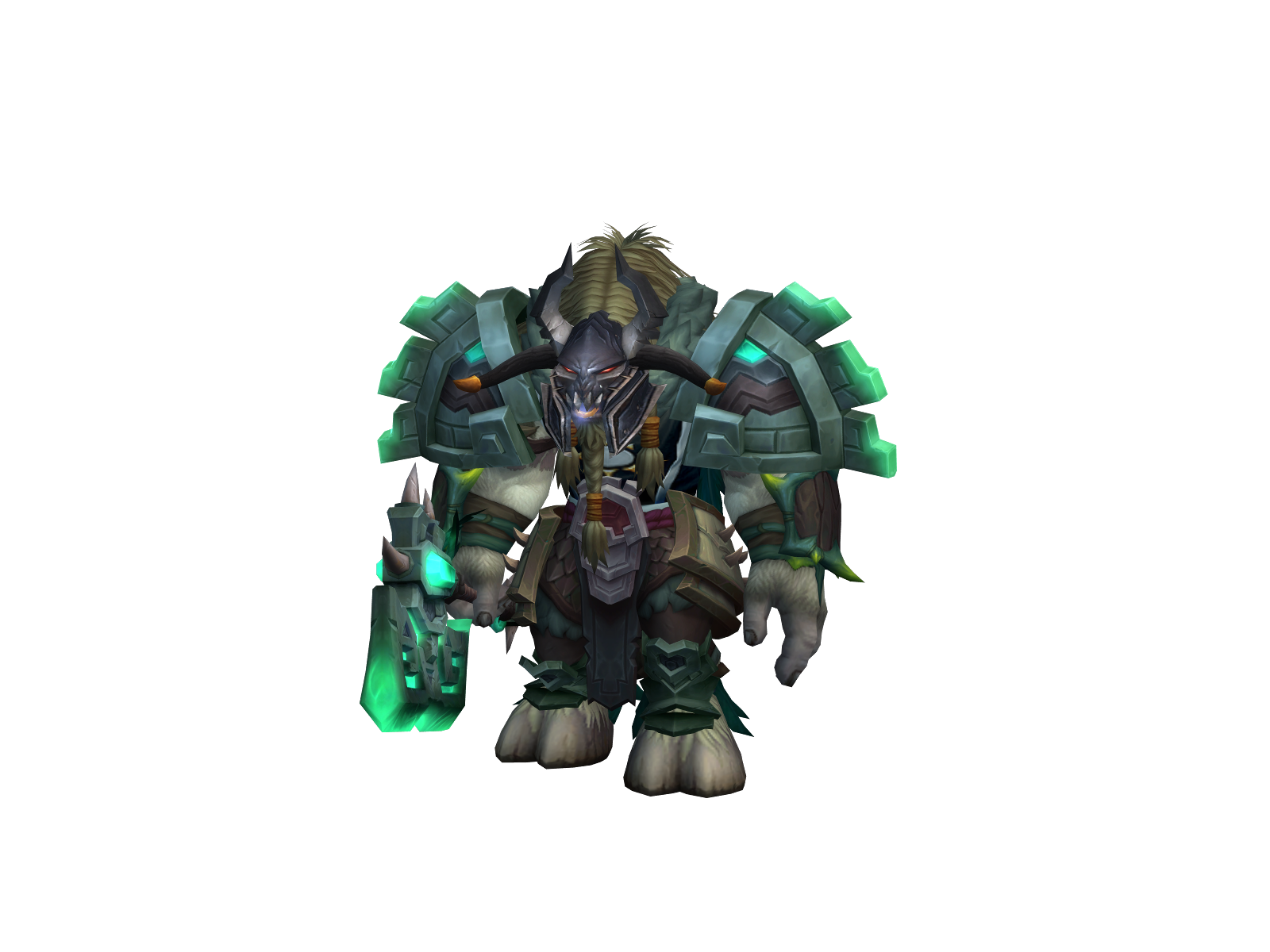 Turøc 3D character render