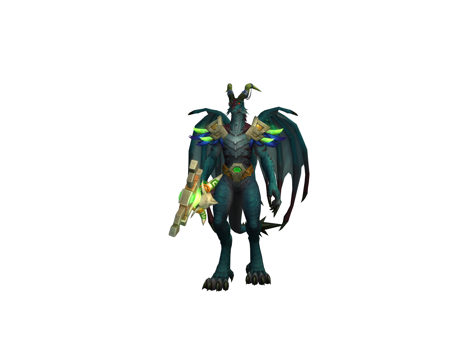 Biddali 3D character render