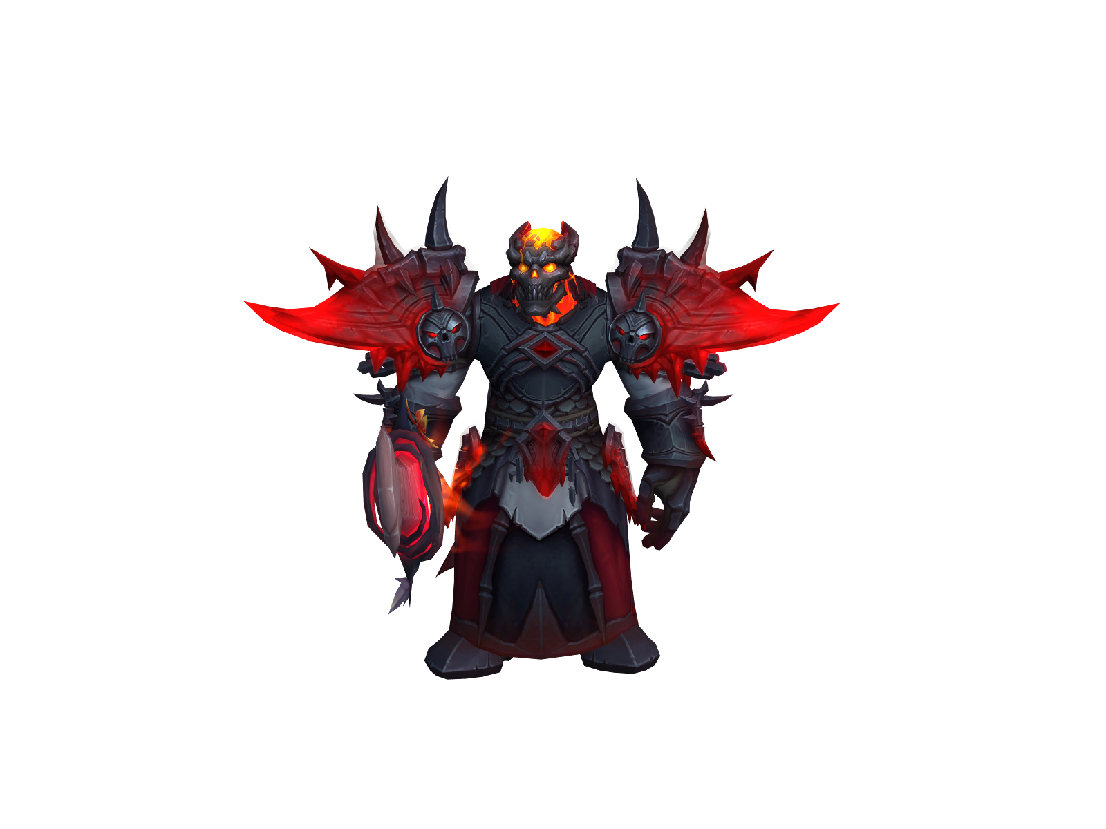 Durandall 3D character render