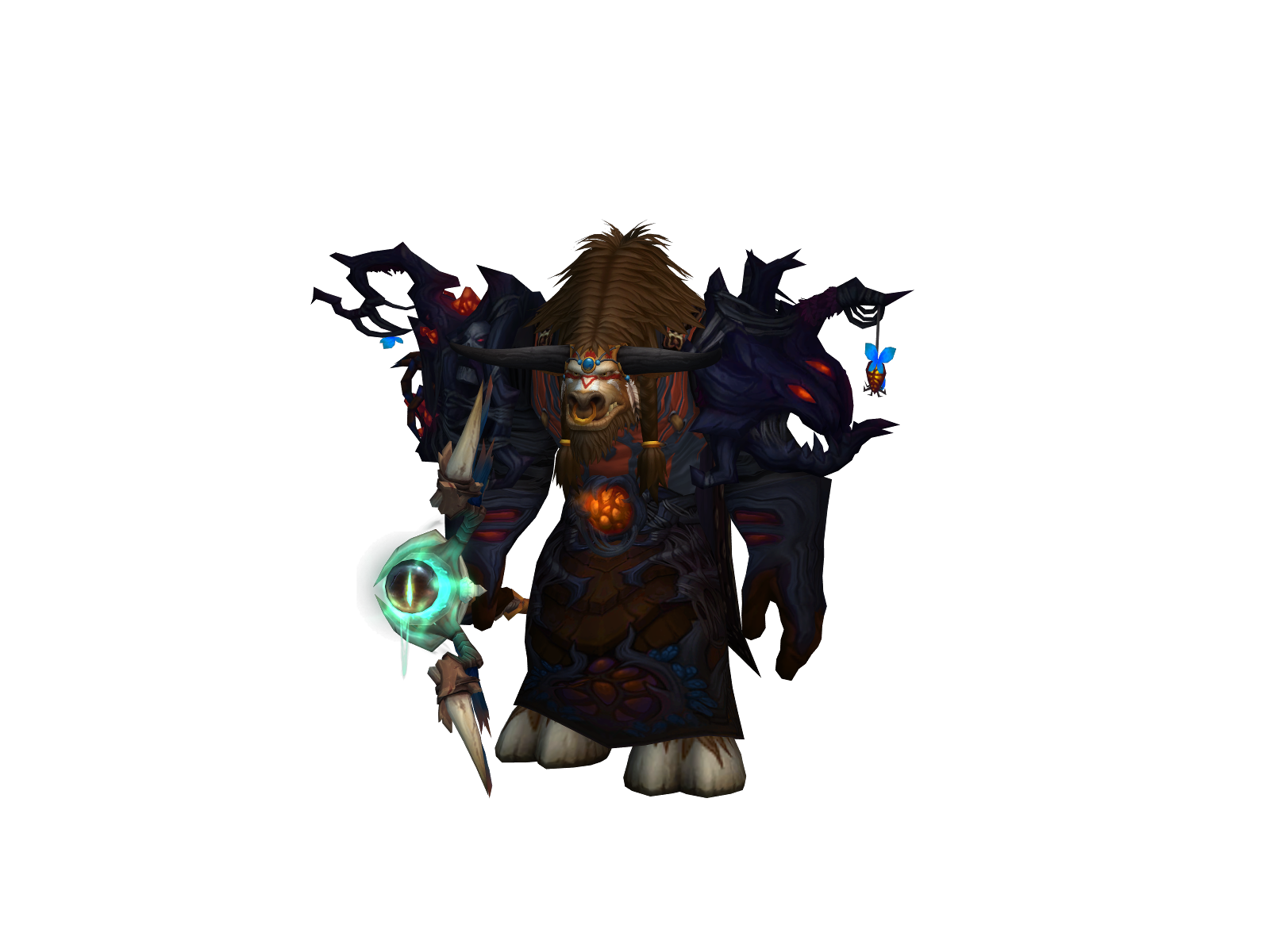 Hellshade 3D character render