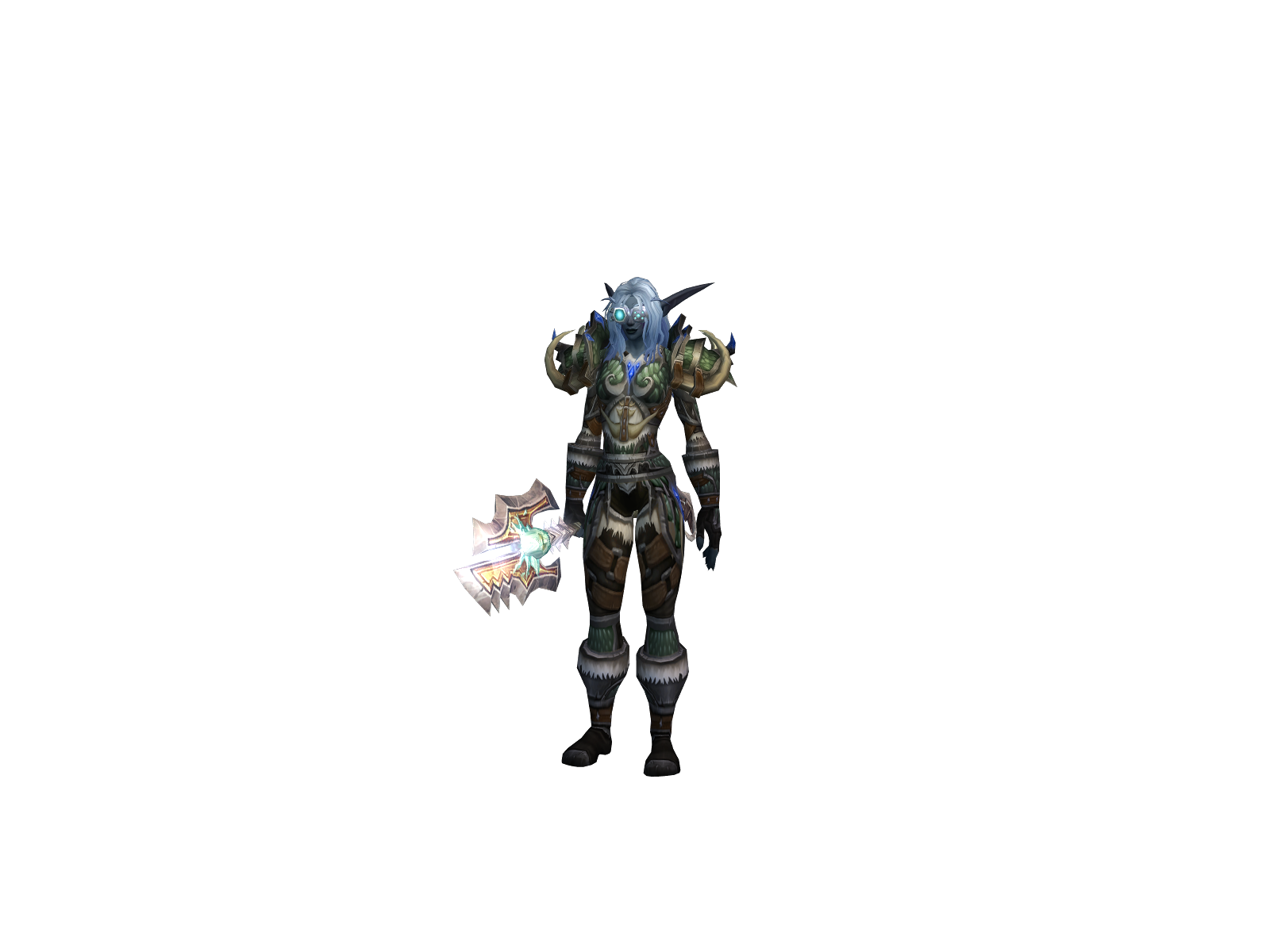 Zyke 3D character render