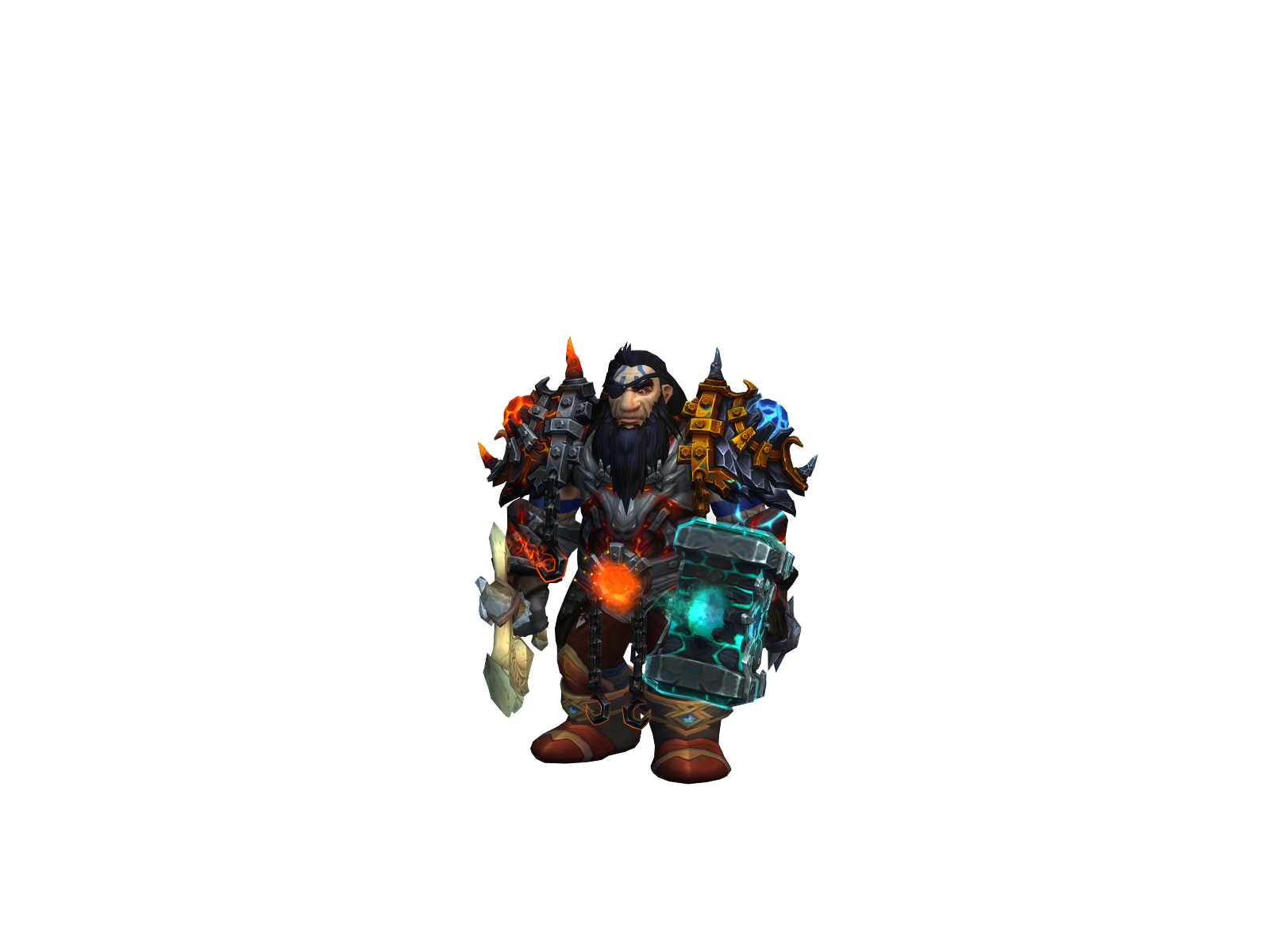 Windmix 3D character render