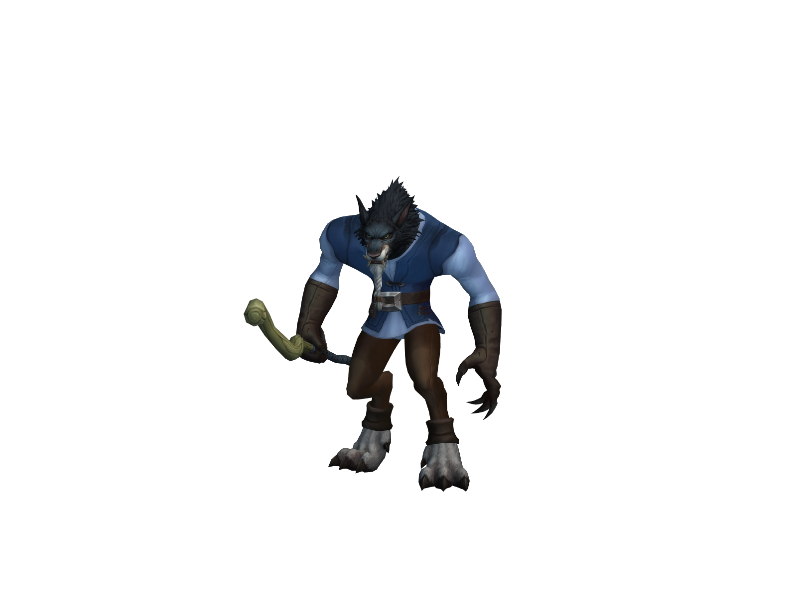 Maspalio 3D character render