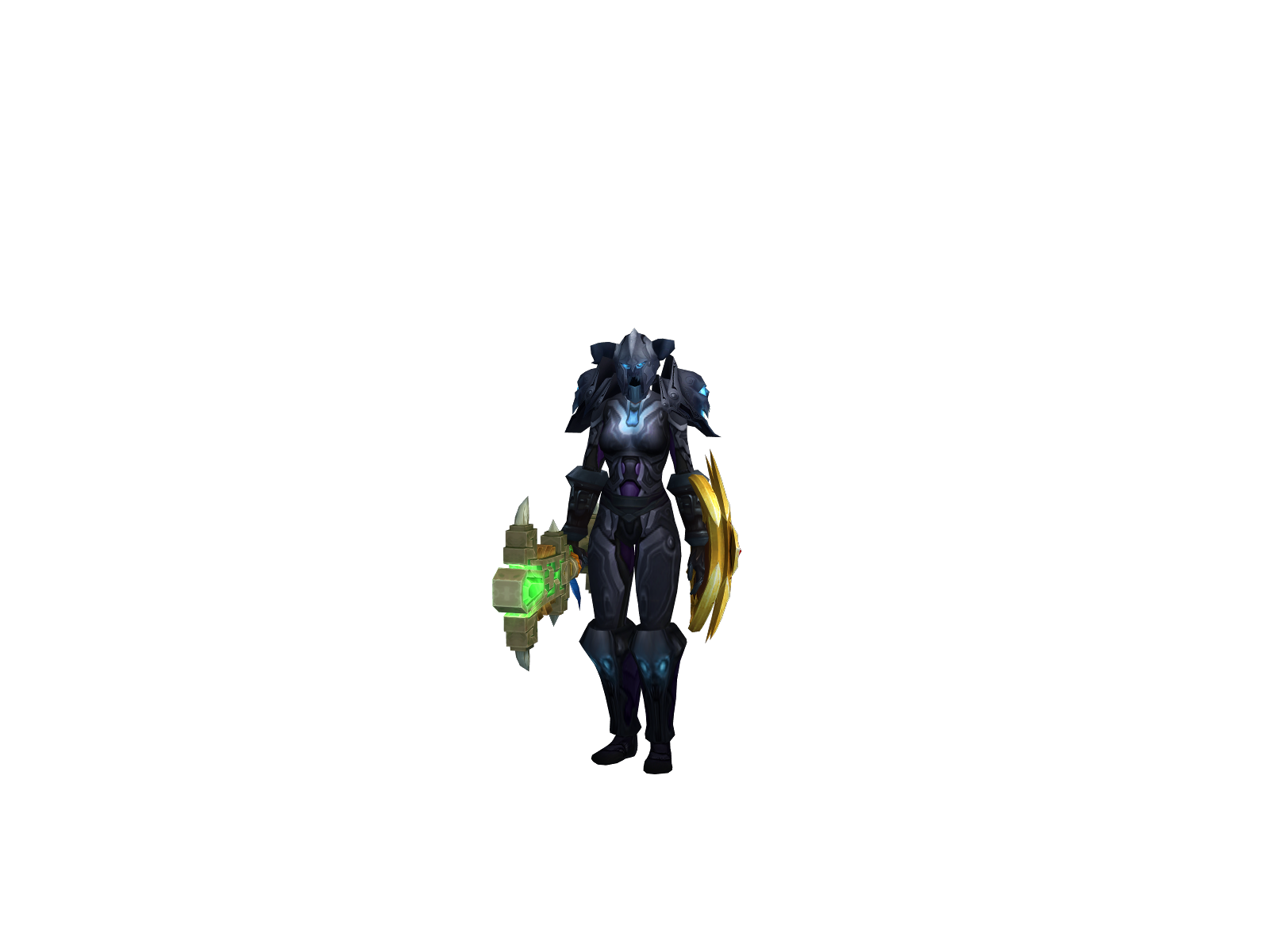 Xehanort 3D character render