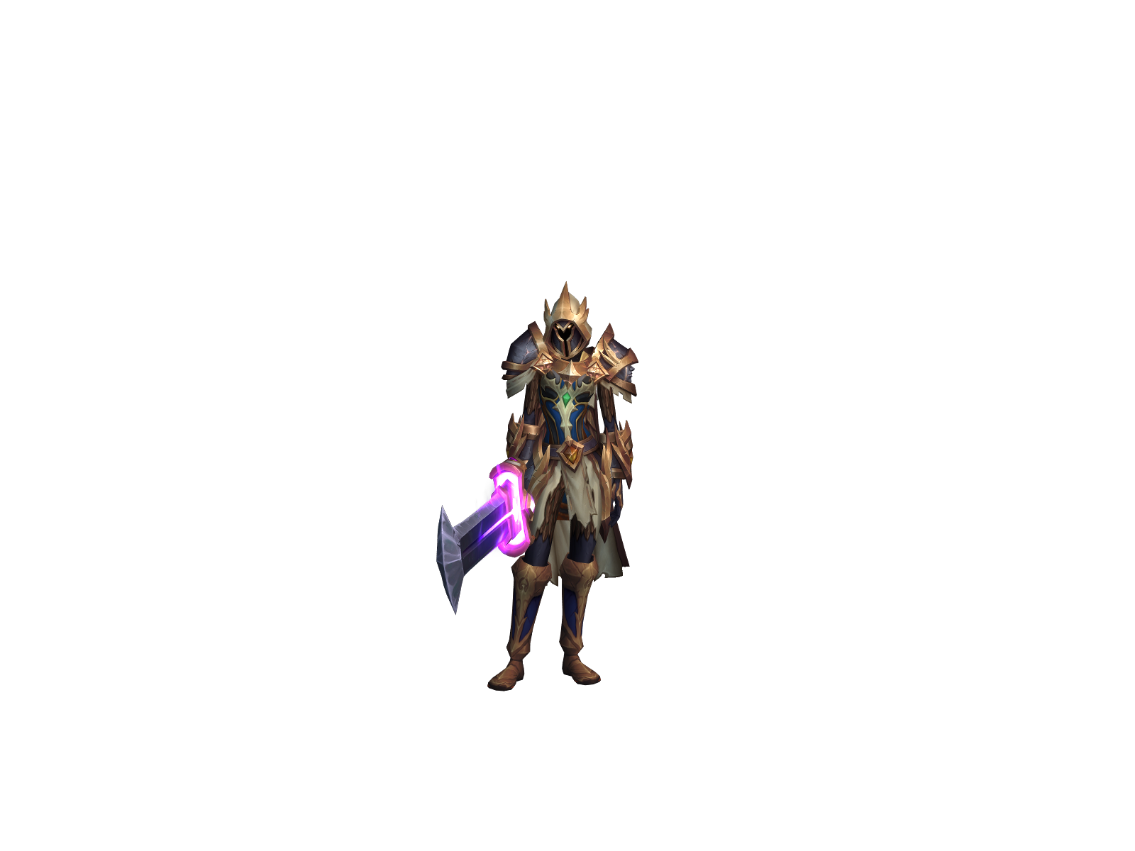 Endiral 3D character render