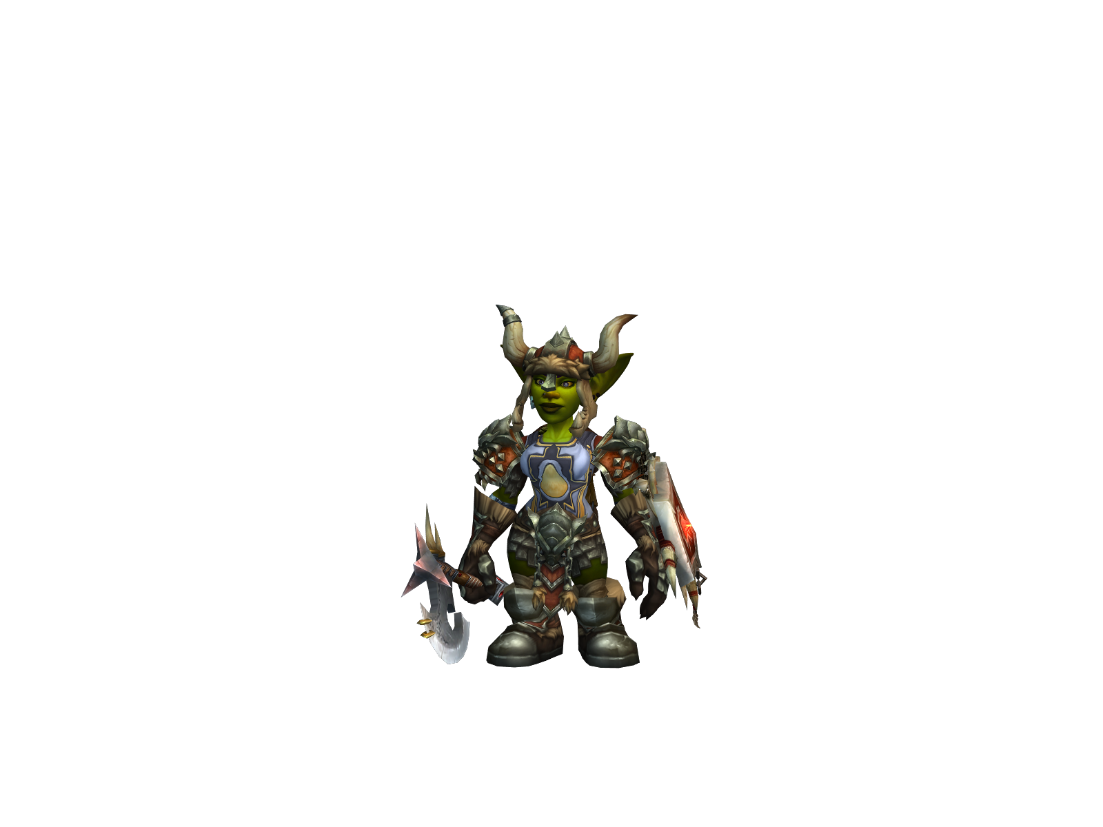 Demetera 3D character render